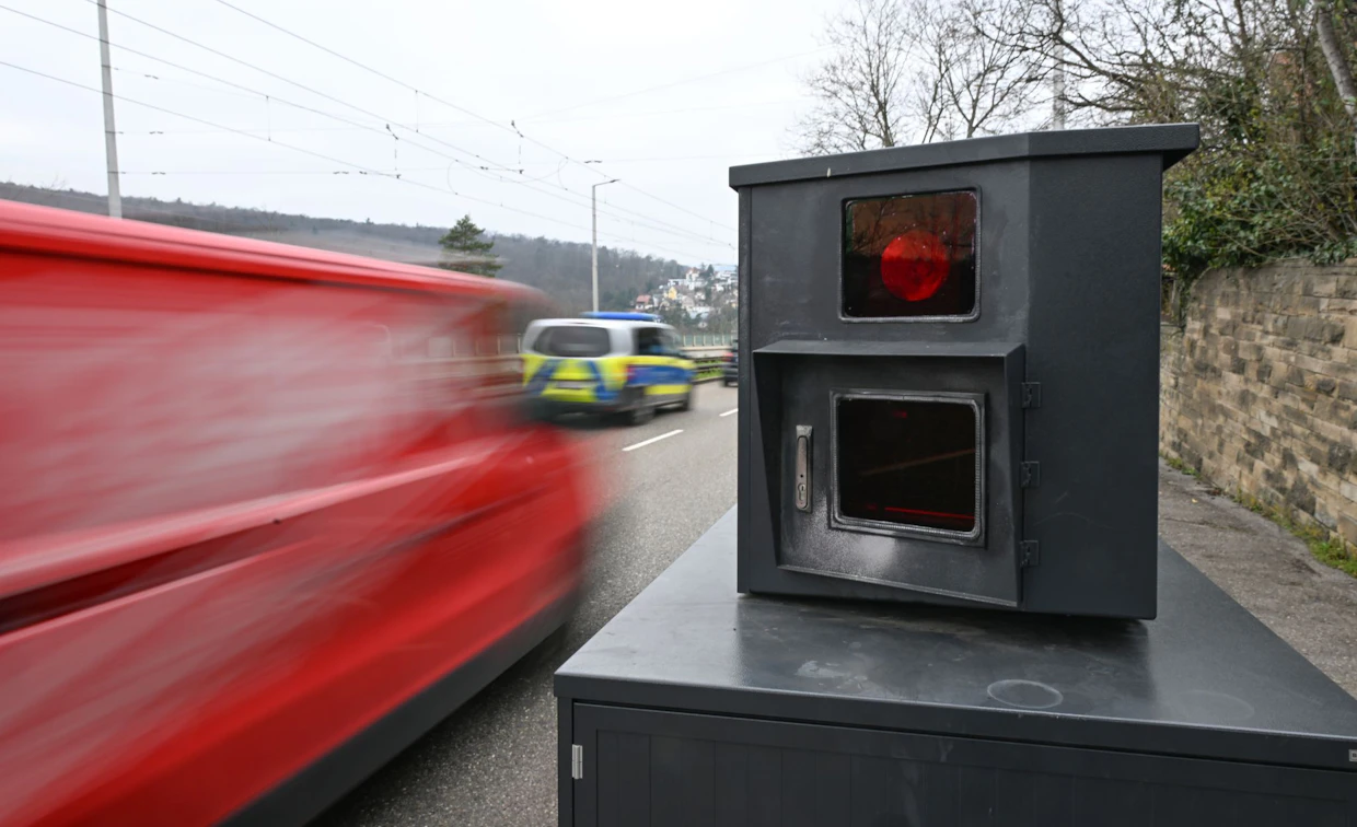 Luxus Blitzer Autobahn Bussgeld Fotosnull