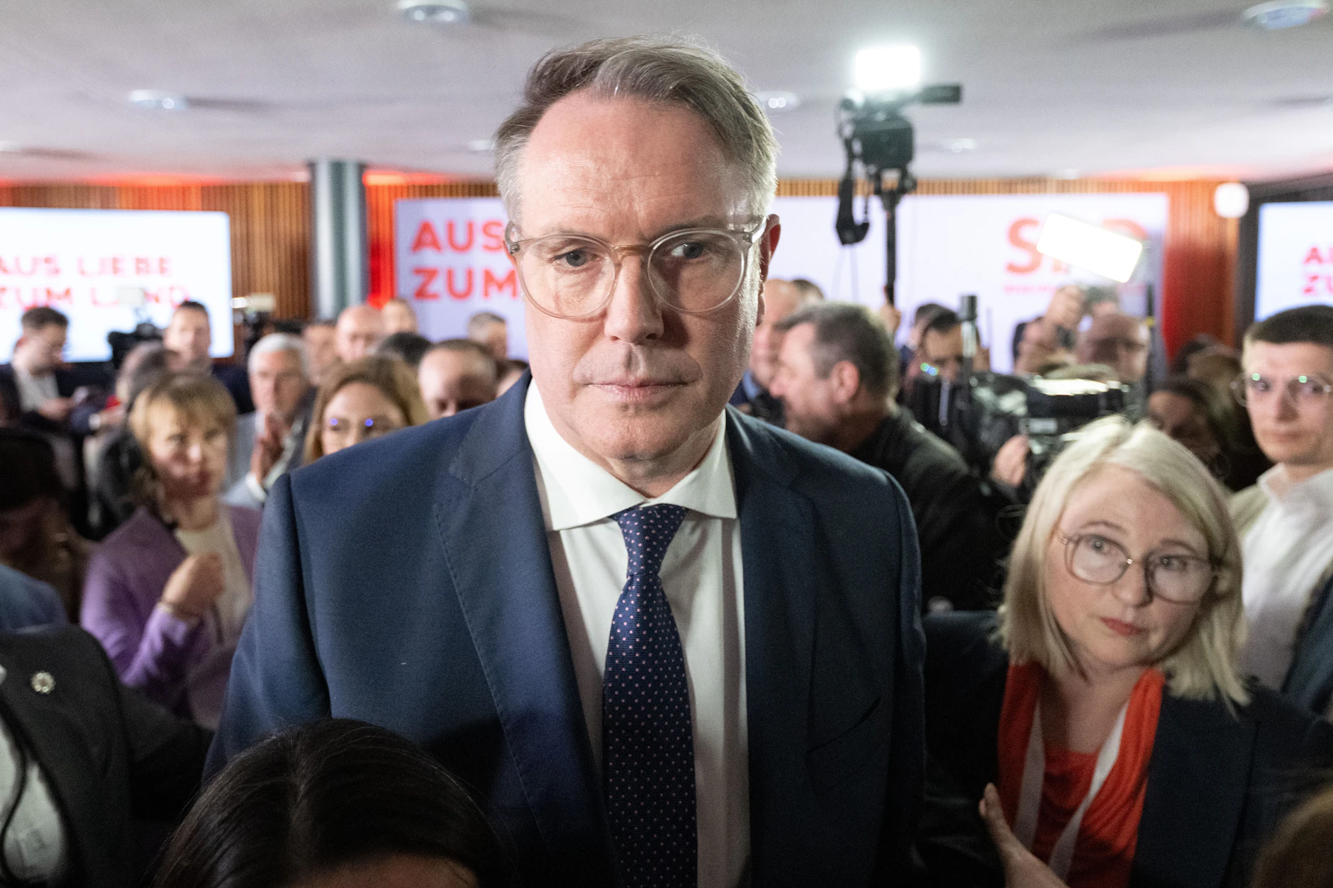 Alexander Schweitzer (SPD), der abgewählte Ministerpräsident in Rheinland-Pfalz.