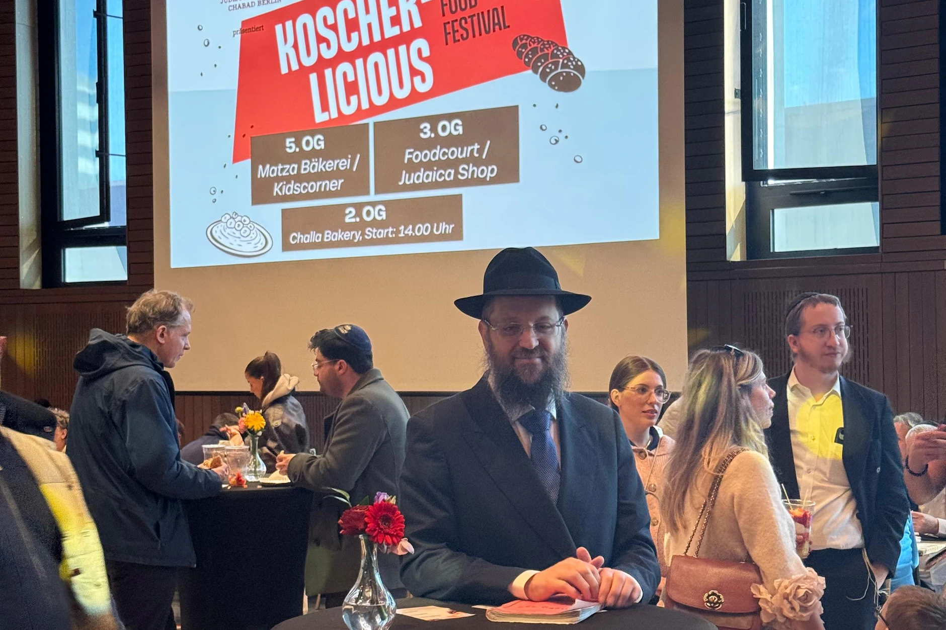 Bereits zum dritten Mal lädt Rabbiner Yehuda Teichtal zum koscheren Food-Festival ein.