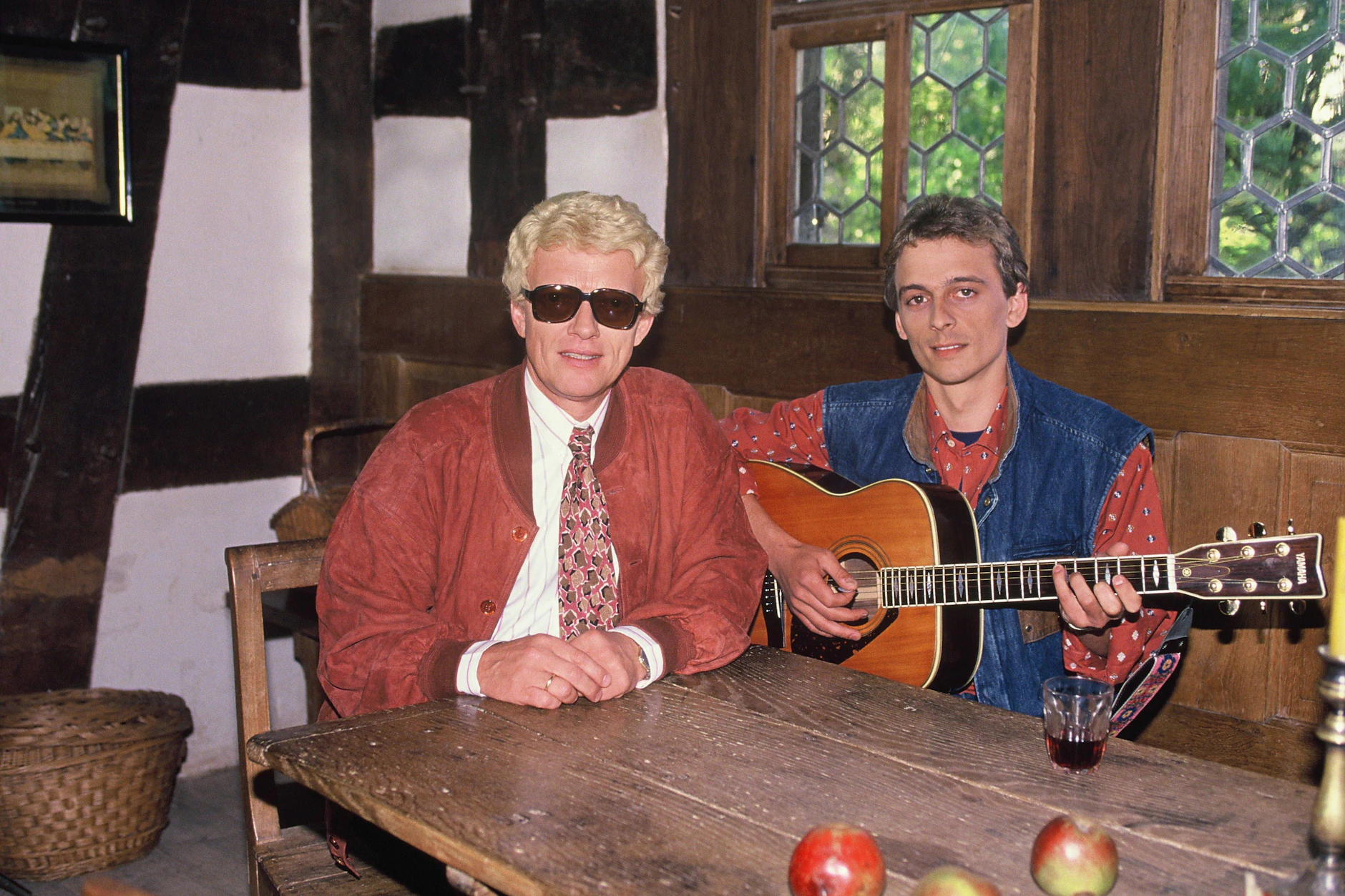 Früher hatten sie noch ein gutes Verhältnis: Heino mit seinem Sohn Uwe im Februar 1980.