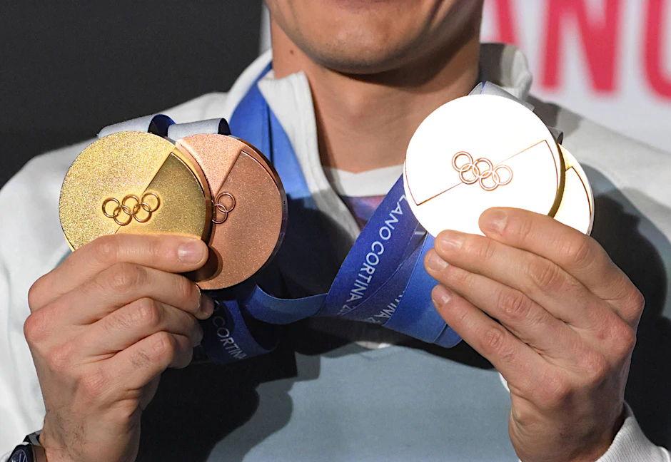 Bei den Olympischen Winterspielen in Cortina gewann Deutschland 26 Medallien: Mit der geplanten Agentur sollen es wieder mehr werden.