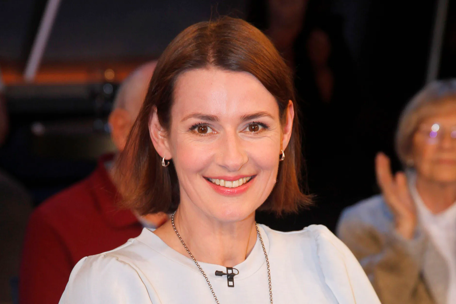 Schauspielerin Annett Renneberg zu Gast in der „NDR Talk Show“ in Hamburg im Juli 2024.