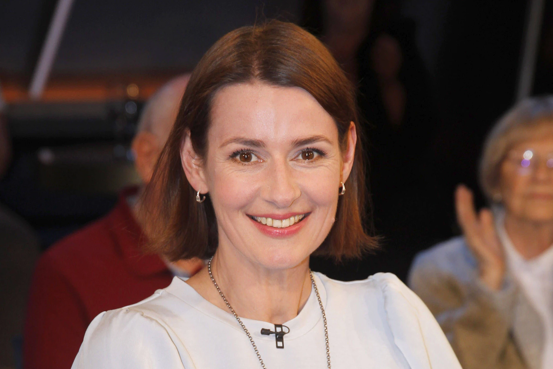 Schauspielerin Annett Renneberg zu Gast in der „NDR Talk Show“ in Hamburg im Juli 2024.