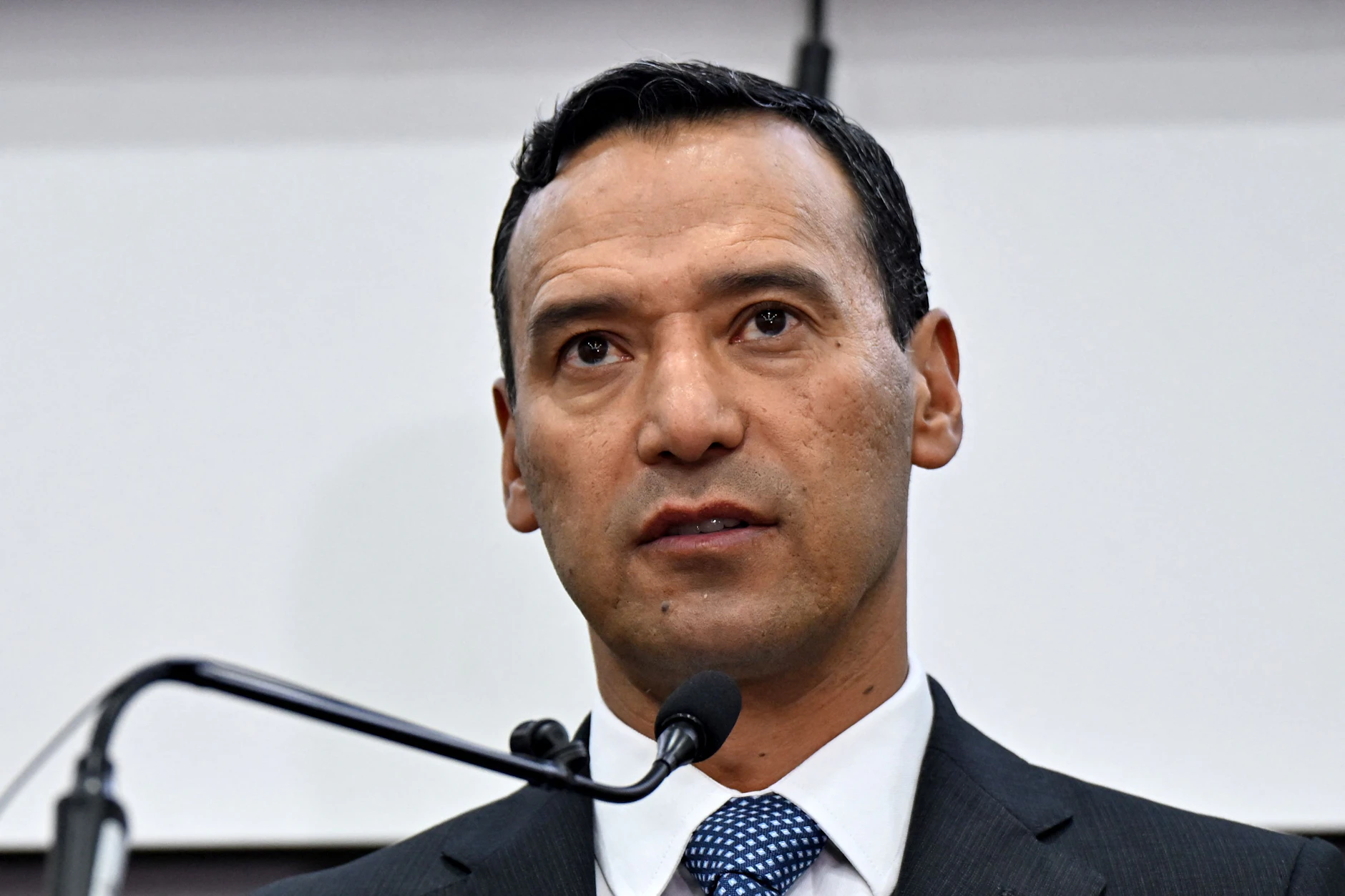 Der Verteidigungsminister von Kolumbien, Pedro Arnulfo Sanchez