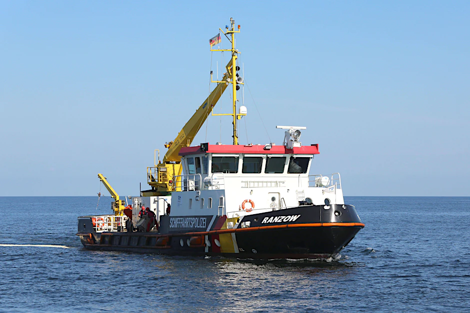 Nach einem monatelangem Werftaufenthalt soll das eisbrechende Schiff "Ranzow" bald wieder einsatzbereit sein.