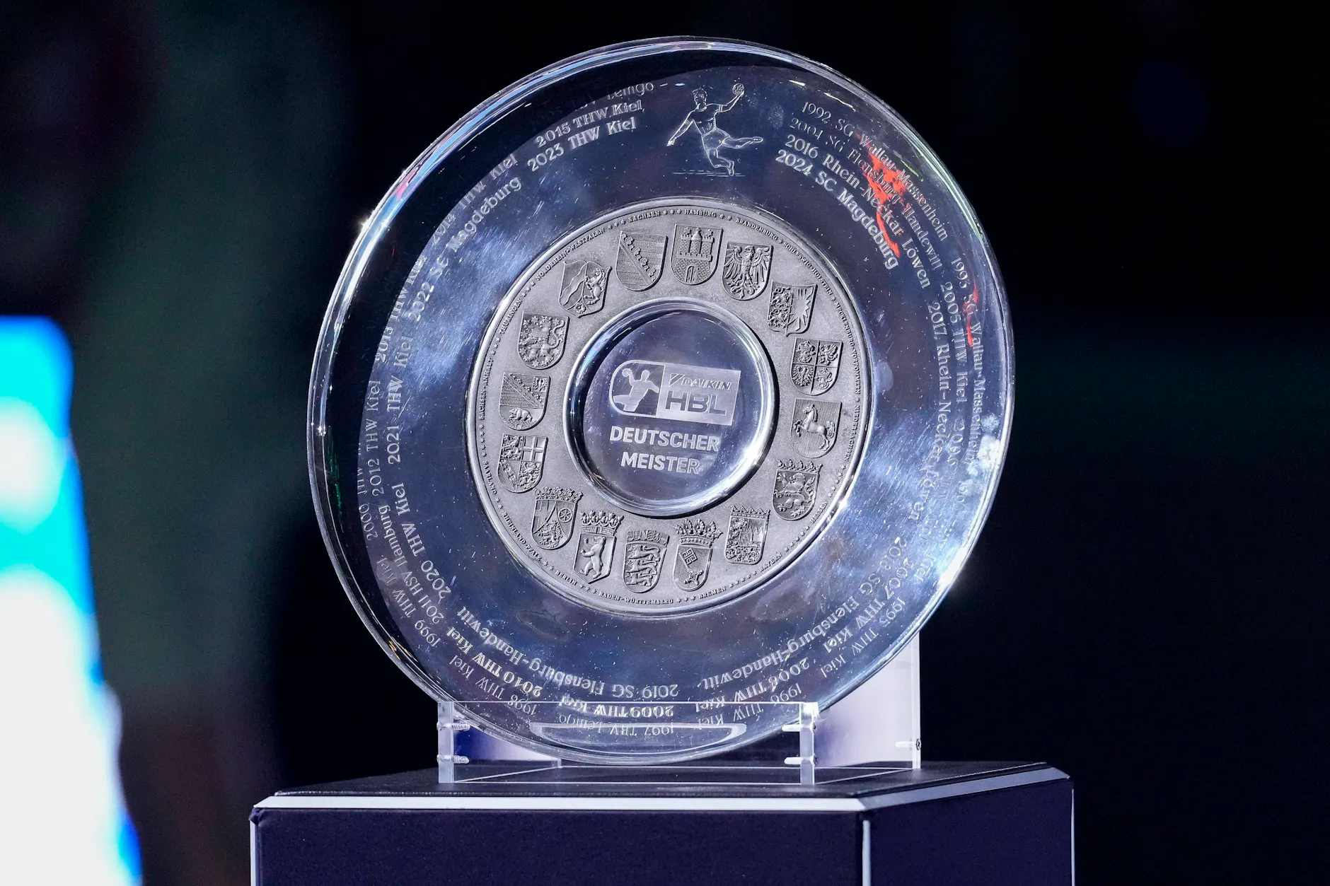 Diese Meisterschale war verschollen.