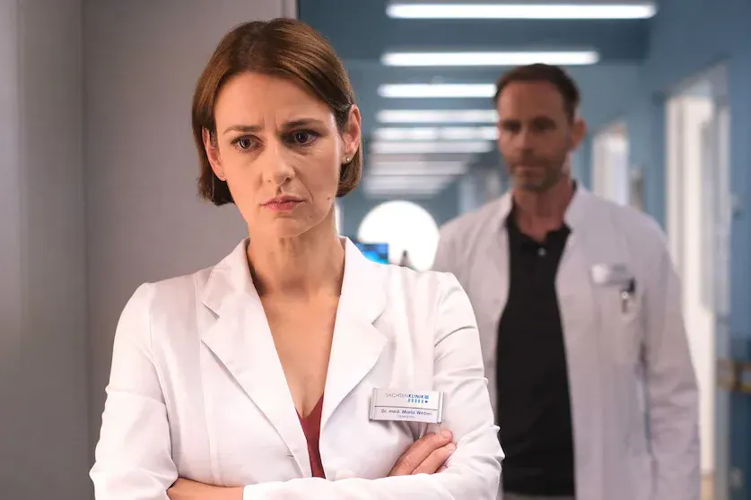 Annett Renneberg als Prof. Dr. Maria Weber in der ARD-Serie „In aller Freundschaft“