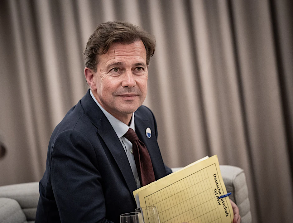 Zoff im Netz: Steffen Seibert, Botschafter Deutschlands in Israel, steht in der Kritik des Außenministers Gideon Sa’ar.
