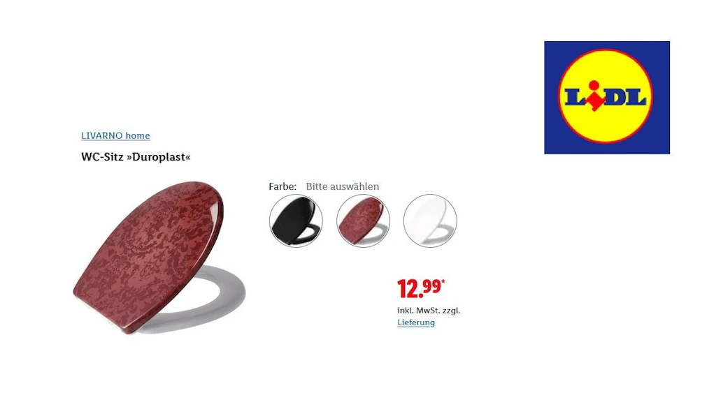 WC-Sitz Duroplast