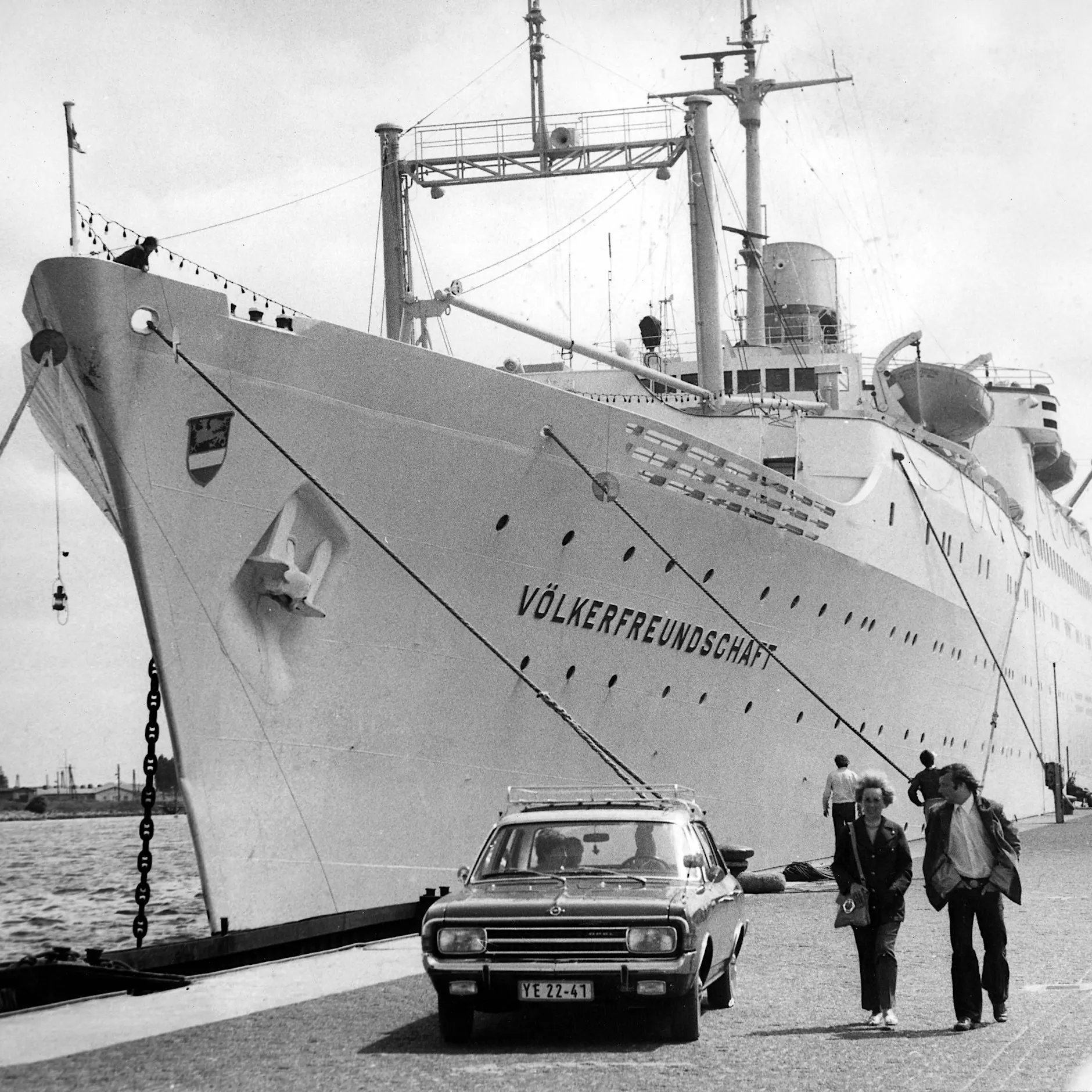 Abschied von der „Völkerfreundschaft“: DDR-Kreuzfahrtschiff wird verschrottet
