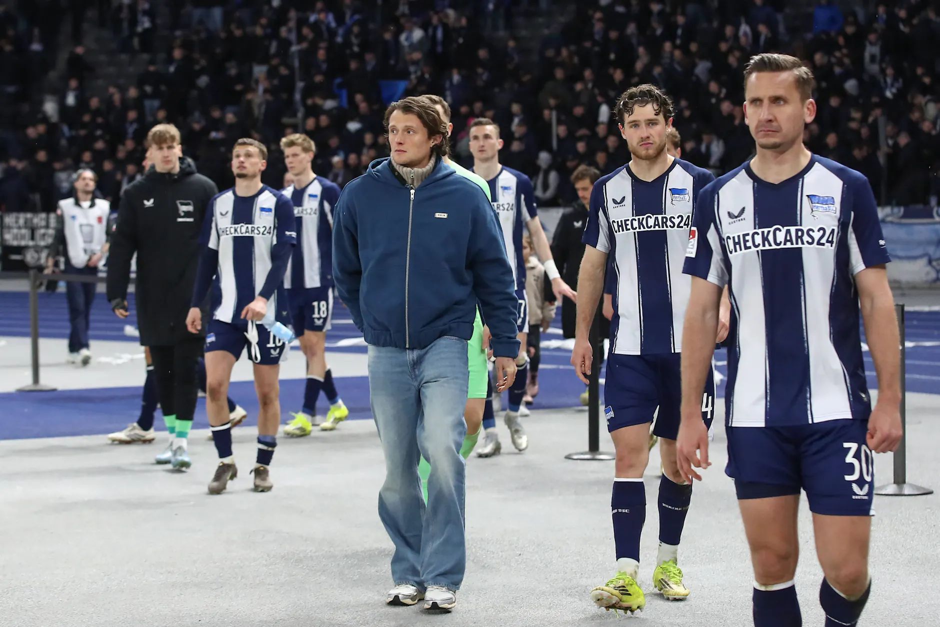 Gerade als die Chance auf den Aufstieg wieder geifbar war, patzte Hertha BSC gegen den VfL Bochum (1:1).