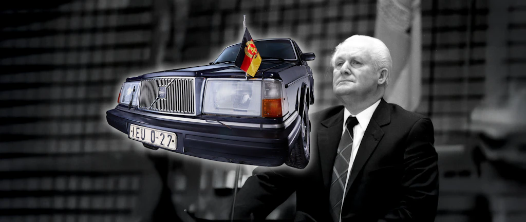 Die DDR durfte nur Trabi fahren, doch Günter Mittag gönnte sich einen Luxus-Volvo