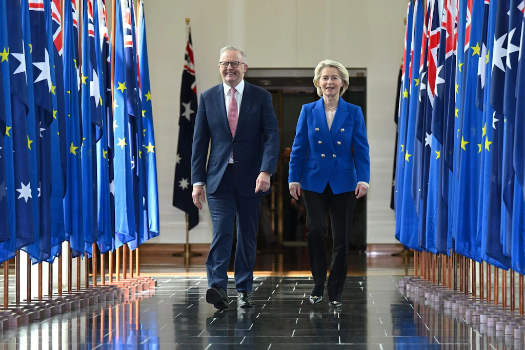 EU schmiedet Pakt mit Australien: Freihandel, Rüstung und ein Signal gegen China