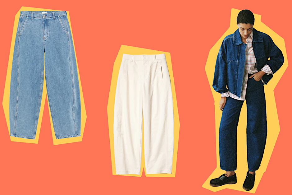 Ein wieder auflebendes Denim-Modell: Die Barrel-Jeans ist nun die beliebteste Hosenform.