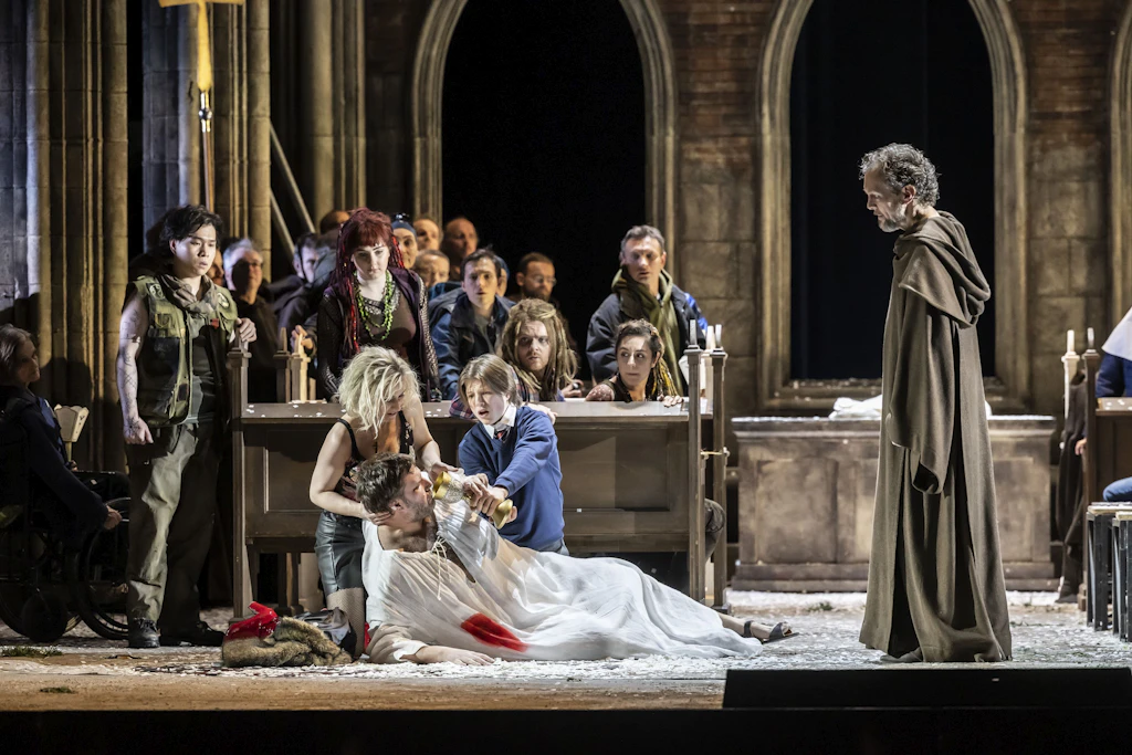 „Parsifal“-Premiere in Dresden: Ästhetisch übersättigt und geistig unterernährt