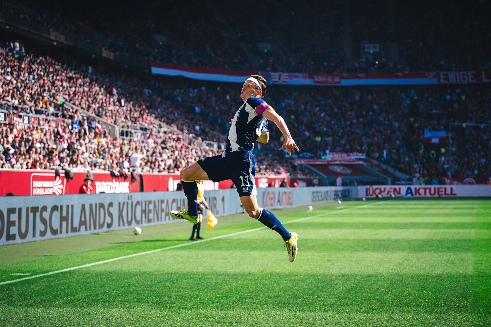 Fabian Reese präsentiert sich bei Hertha BSC aktuell wieder in Bestform.