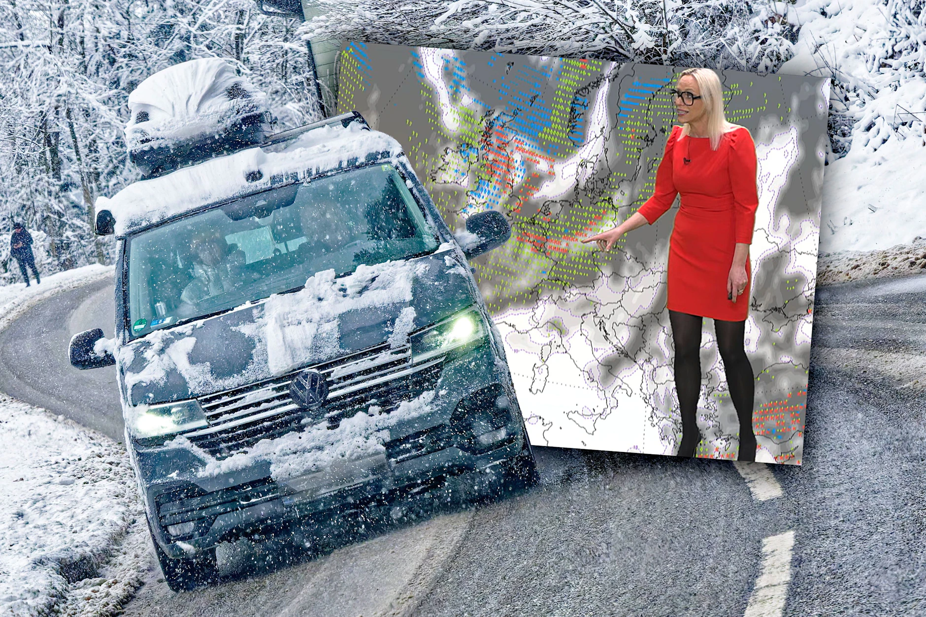 Vorhang auf für die nächste Winterphase: Kalte Luftmassen in großer Höhe bringen laut Meteorologin Kathy Schrey Kälte, Schnee und Wind zu uns.