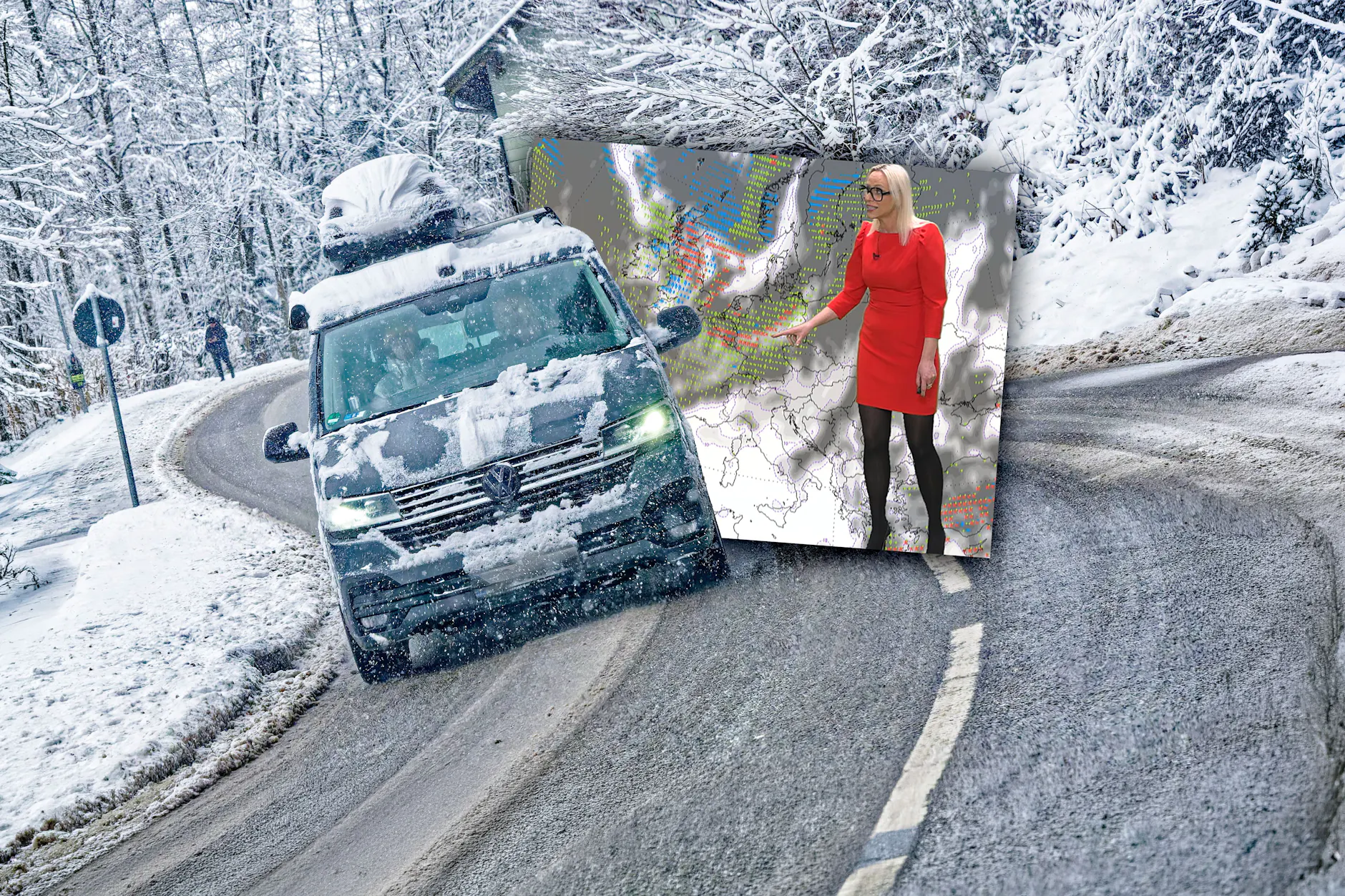 Schnee und minus 35 Grad! Das steckt hinter der krassen Eiseskälte