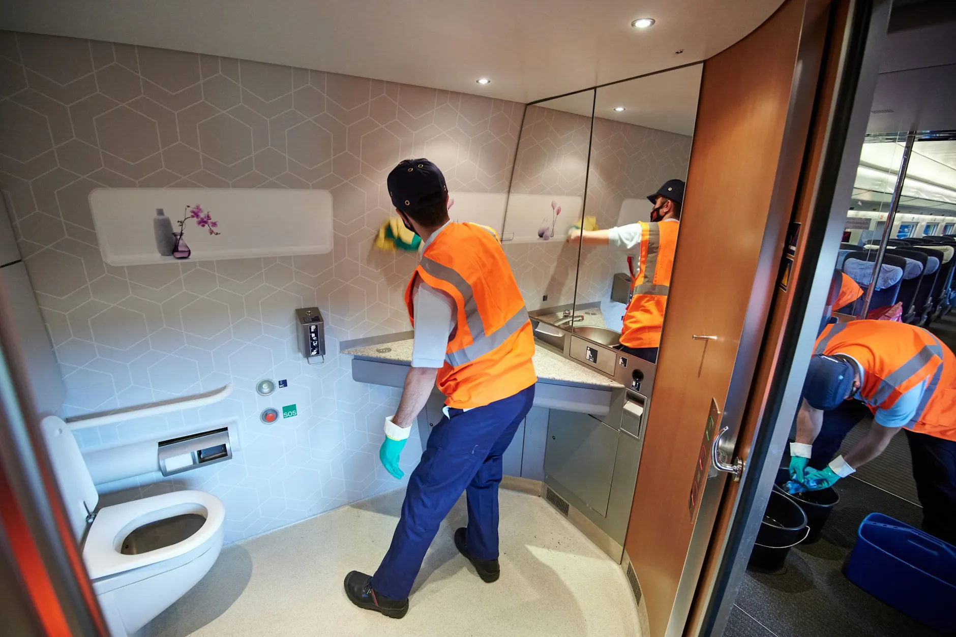 Die Deutsche Bahn will sauberer werden.