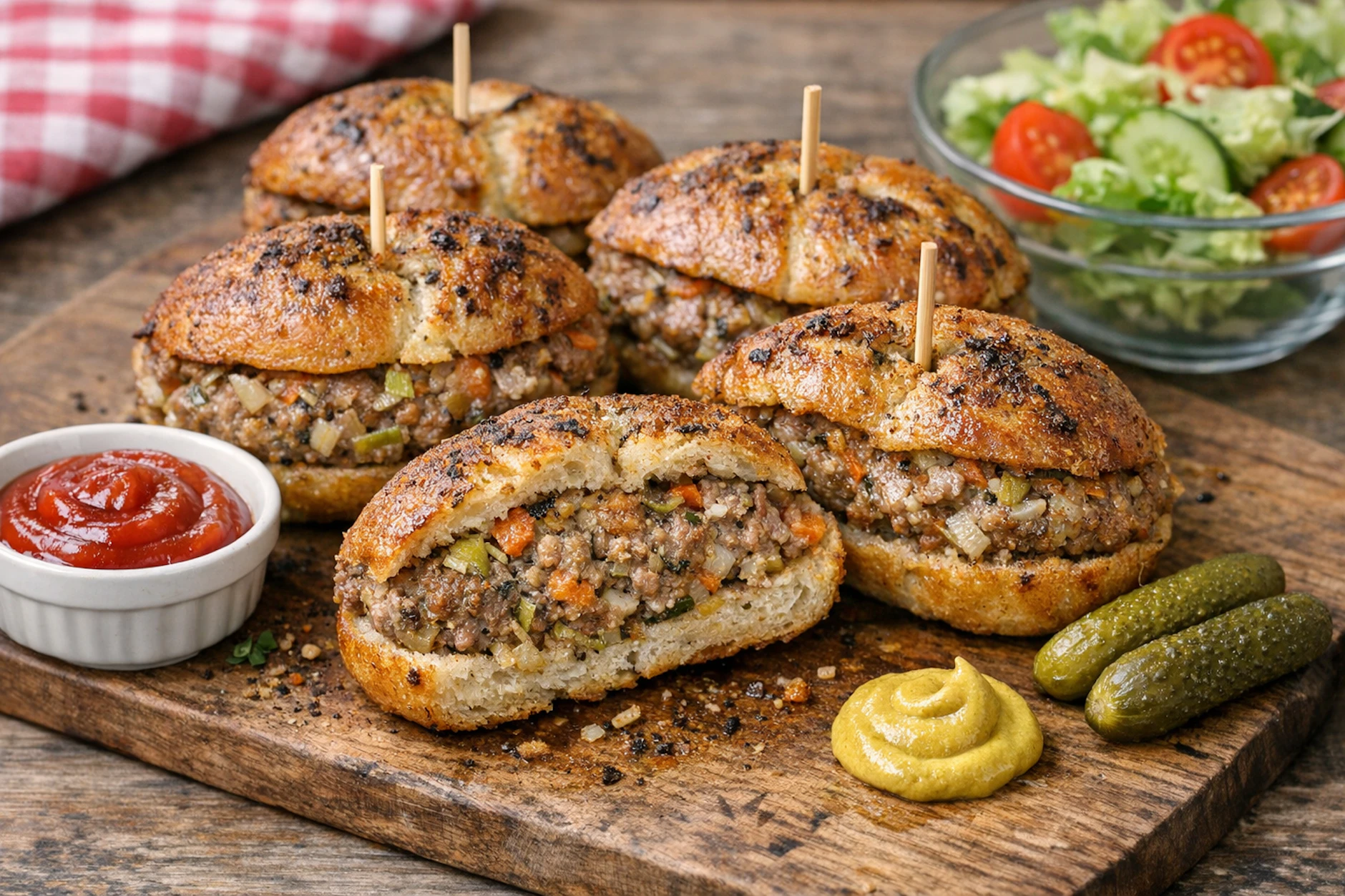 Schon mal was von Fleischbrötchen gehört? Nein? Dann wird es aber Zeit! Das Rezept ist etwas ganz Besonderes – wir haben es in einer alten Zeitschrift entdeckt.