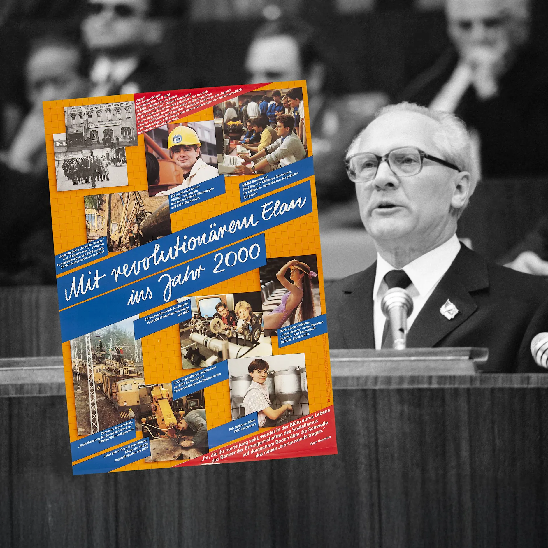 Seltener Schatz aus der DDR: So träumte das Politbüro vom Jahr 2000