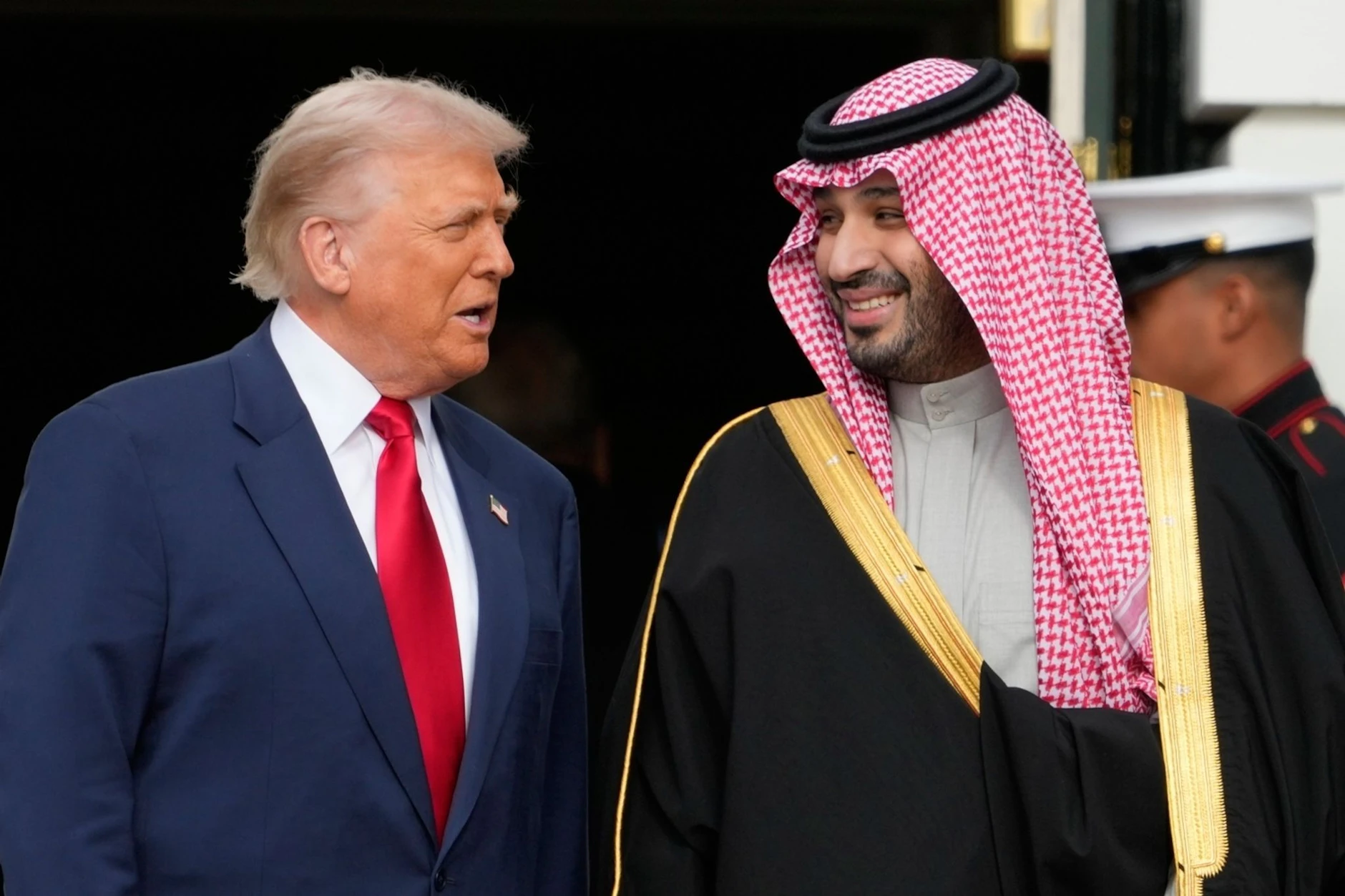 US-Präsident Donald Trump und Kronprinz Mohammed bin Salman. Riad strebt offenbar stärkere Abschreckung gegenüber dem Iran an.