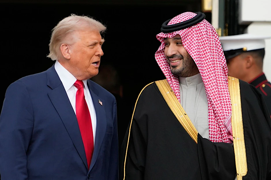 US-Präsident Donald Trump und Kronprinz Mohammed bin Salman. Riad strebt offenbar stärkere Abschreckung gegenüber dem Iran an.
