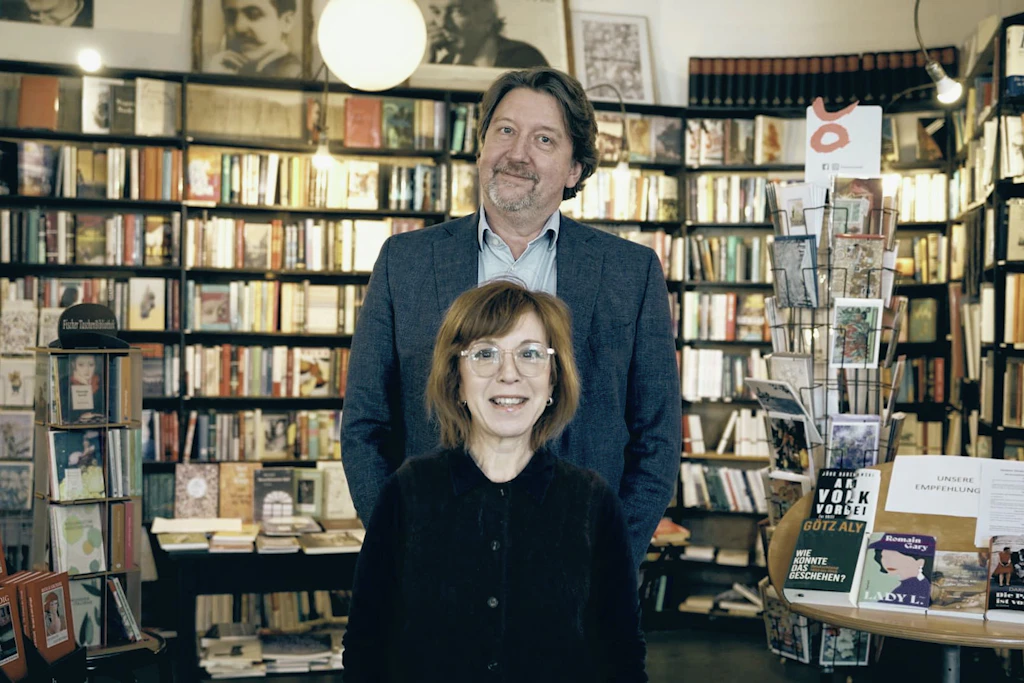 Die Herrin der zehntausend Bücher: Seit 2010 führt Natalia Liublina gemeinsam mit Geritt Schooff die literarische Buchhandlung Der Zauberberg in Friedenau.