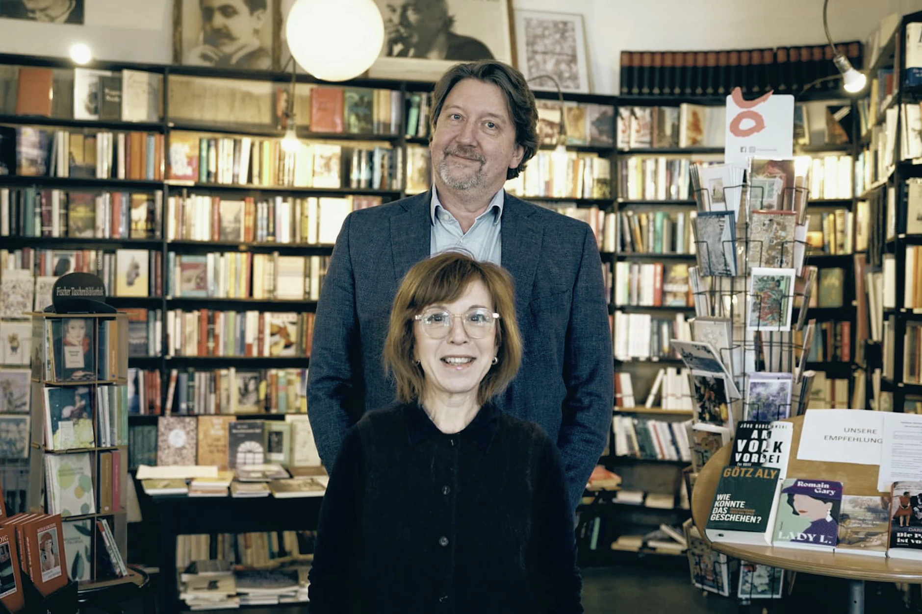 Die Herrin der zehntausend Bücher: Seit 2010 führt Natalia Liublina gemeinsam mit Geritt Schooff die literarische Buchhandlung Der Zauberberg in Friedenau.