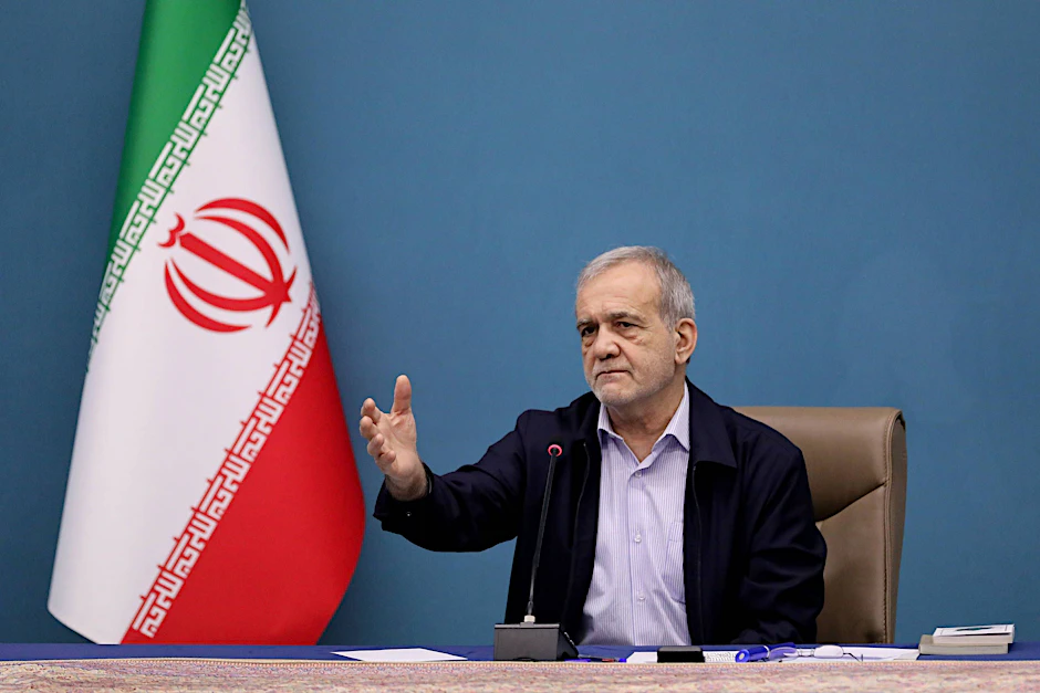 Irans Präsident Massud Peseschkian: Teheran lehnt den 15-Punkte-Plan der USA ab und sieht derzeit keine Grundlage für Gespräche.