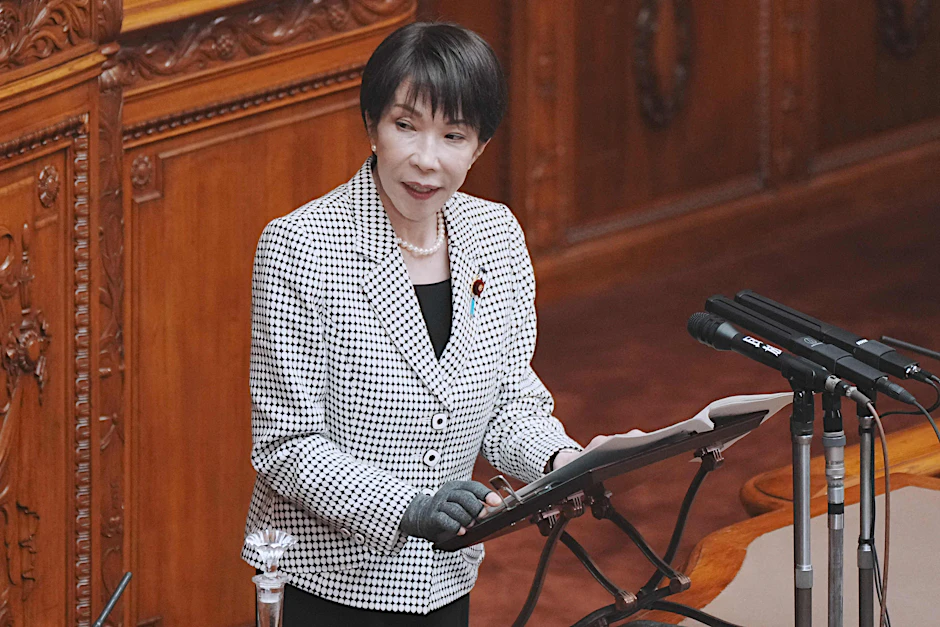 Japans Premierministerin Sanae Takaichi