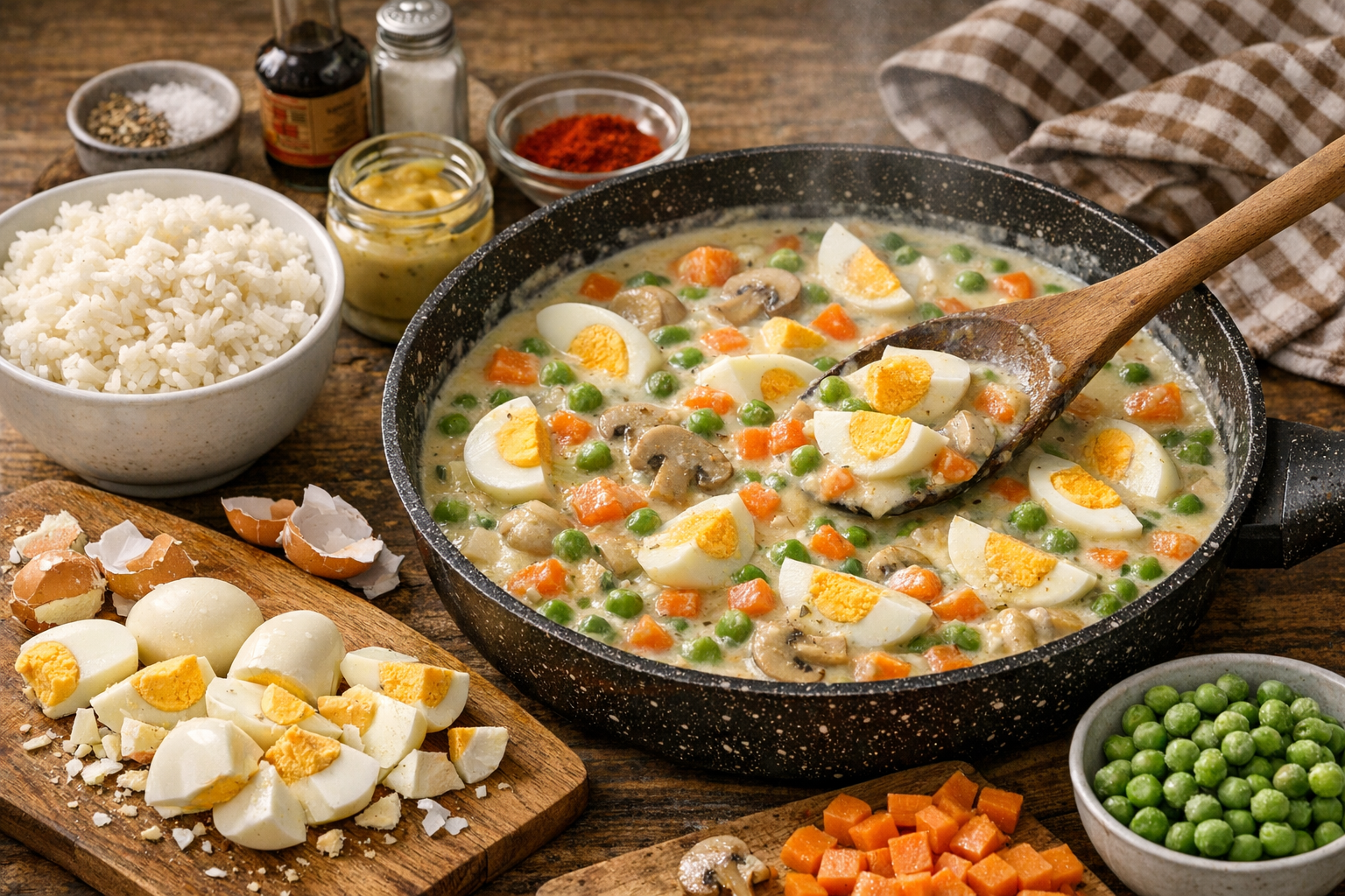 Rezept für Eierfrikassee: Deftige Hausmannskost aus dem Osten