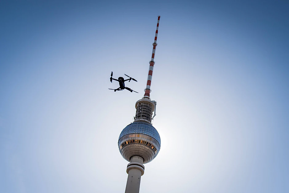 Immer wieder werden in Berlin Vermessungsflüge mit Drohnen durchgeführt, am Mittwoch ist Neukölln betroffen.