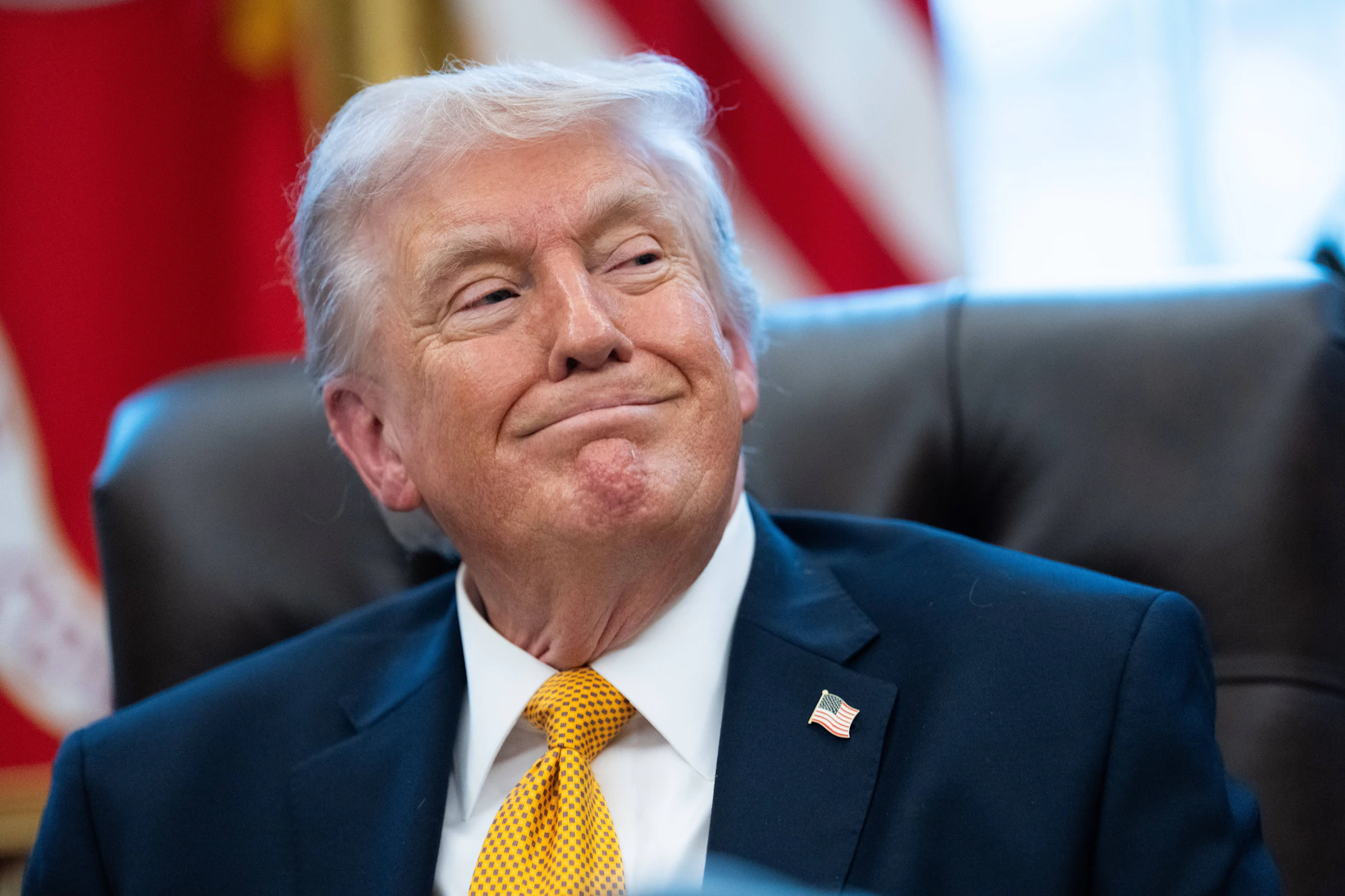 US-Präsident Donald Trump im Oval Office