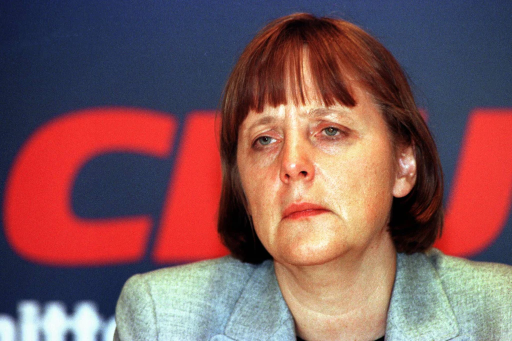 Angela Merkel als Generalsekretärin der CDU im Jahr 2000
