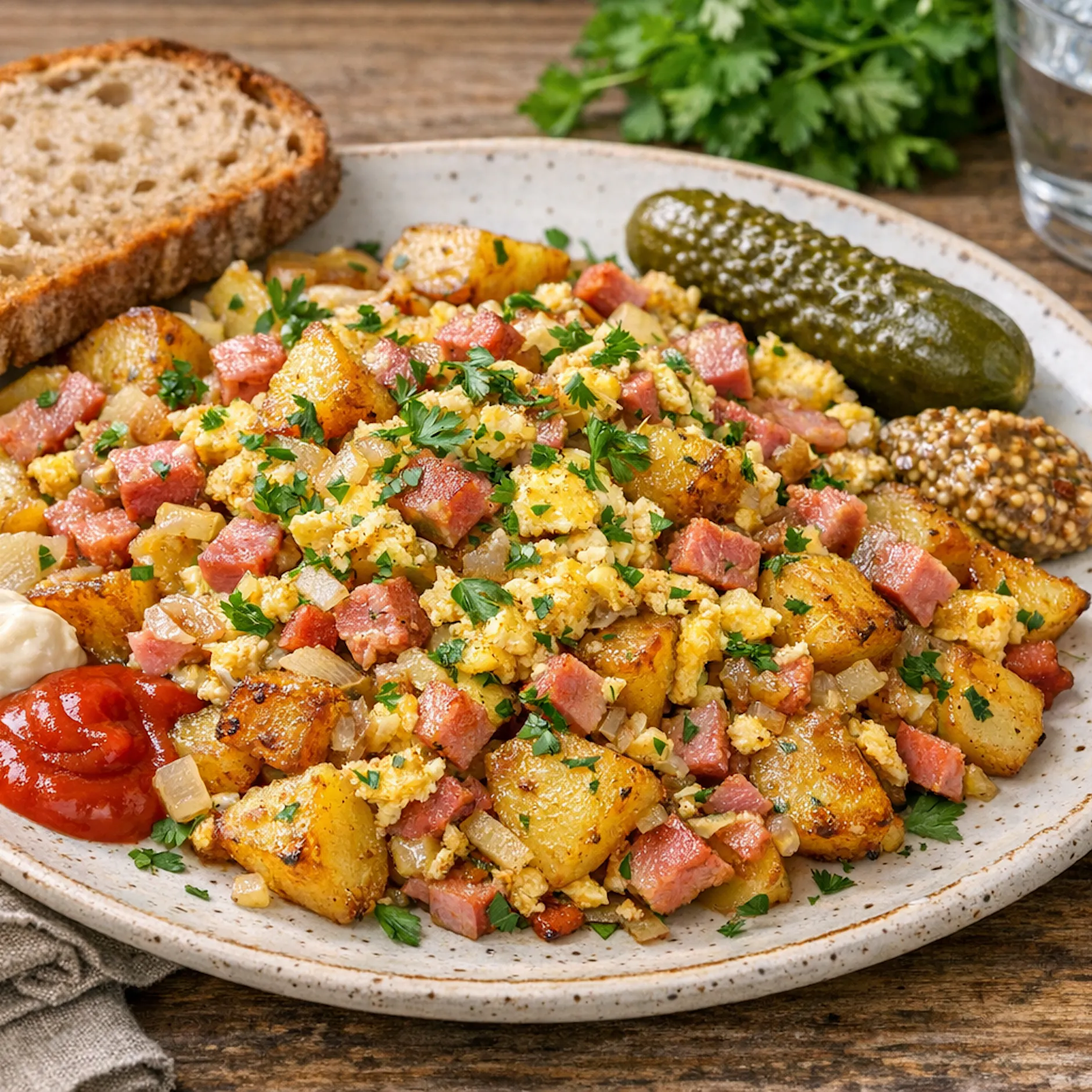 Bauernfrühstück aus der DDR: Rezept für das günstige Abendbrot wie früher