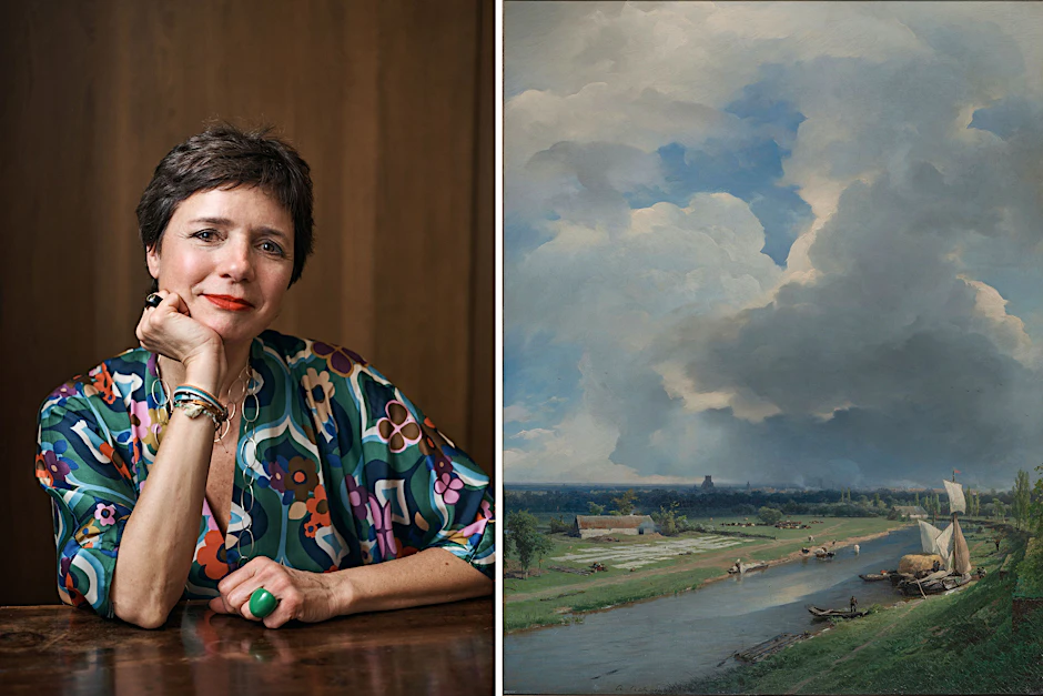 Annabelle von Oeynhausen lenkt den Blick auf die Kunst: Hier ein Gemälde von Andreas Achenbach, zu sehen in Erfurt.