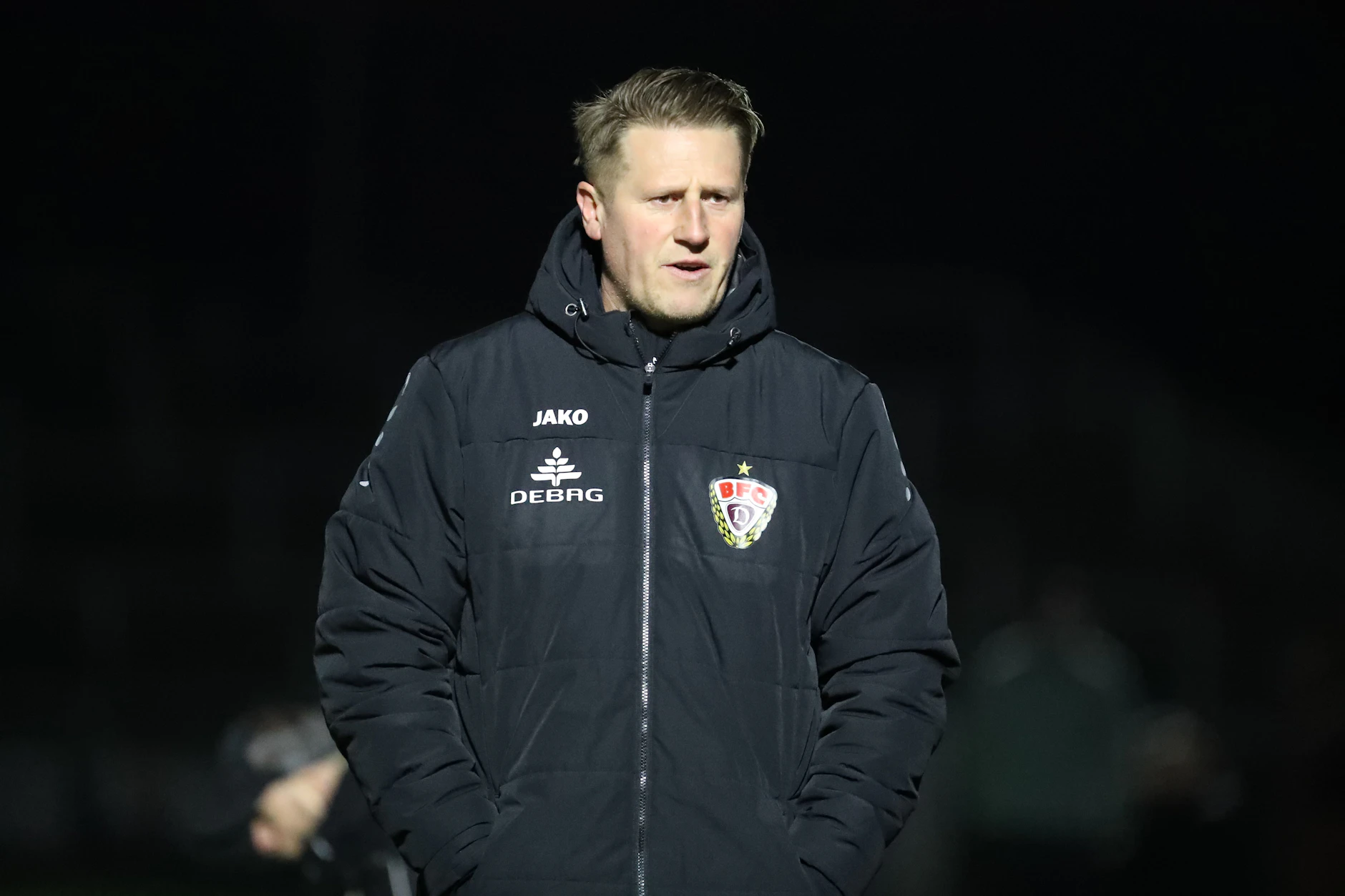 BFC-Trainer Sven Körner hatte beim 0:1 gegen Luckenwalde einen schweren Abend.