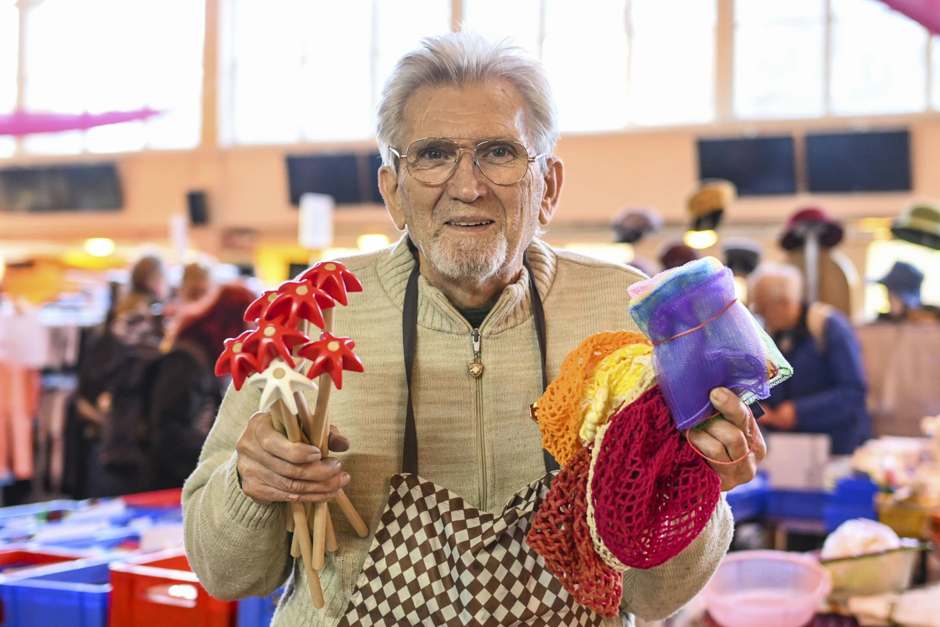 Ostpro-Urgestein Peter Hentze war bis zum Schluss auch mit über 80 Jahren noch dabei.
