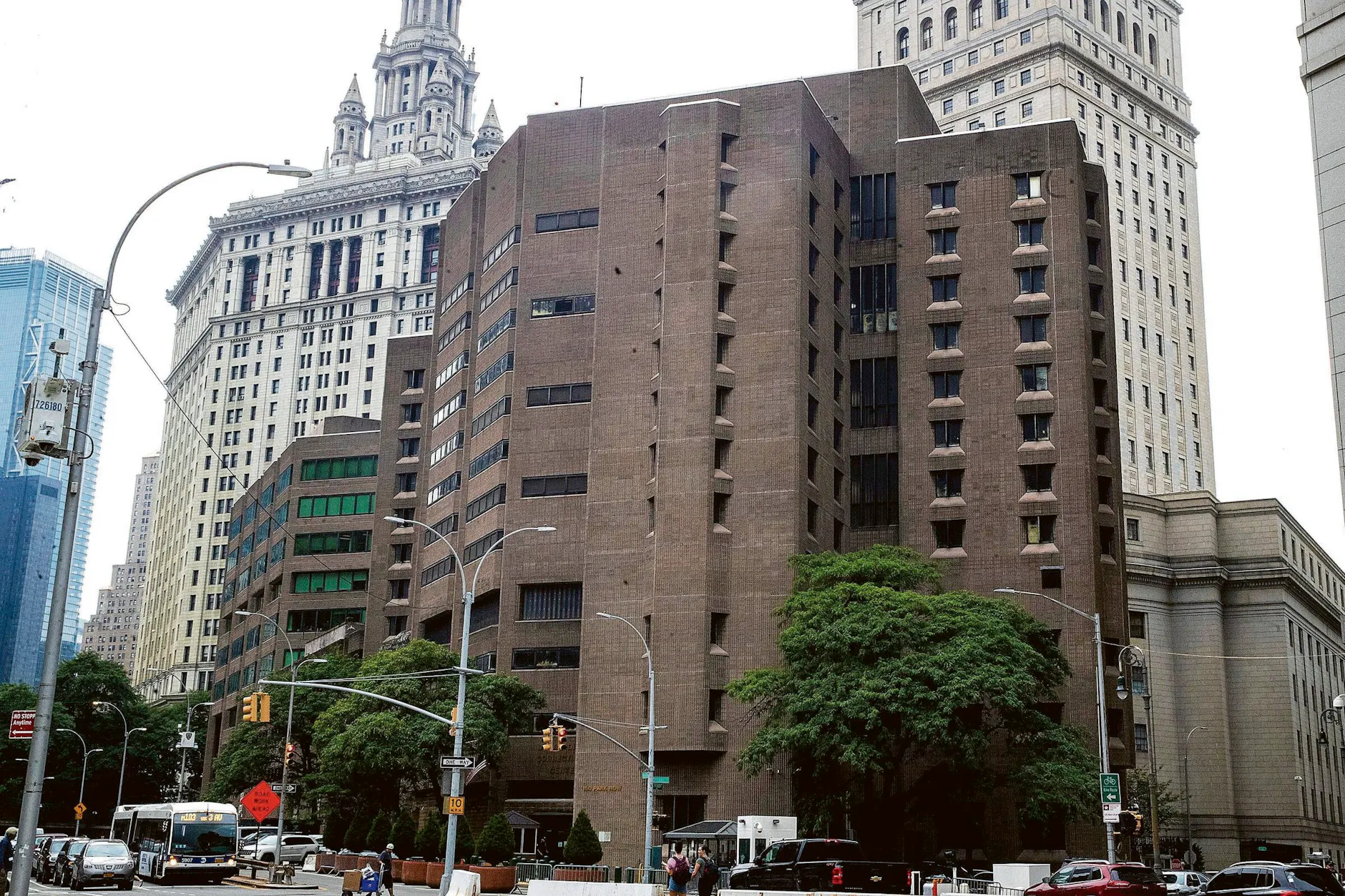 Das Metropolitan Correctional Center in Manhattan, New York: Hier starb Jeffrey Epstein im August 2019.