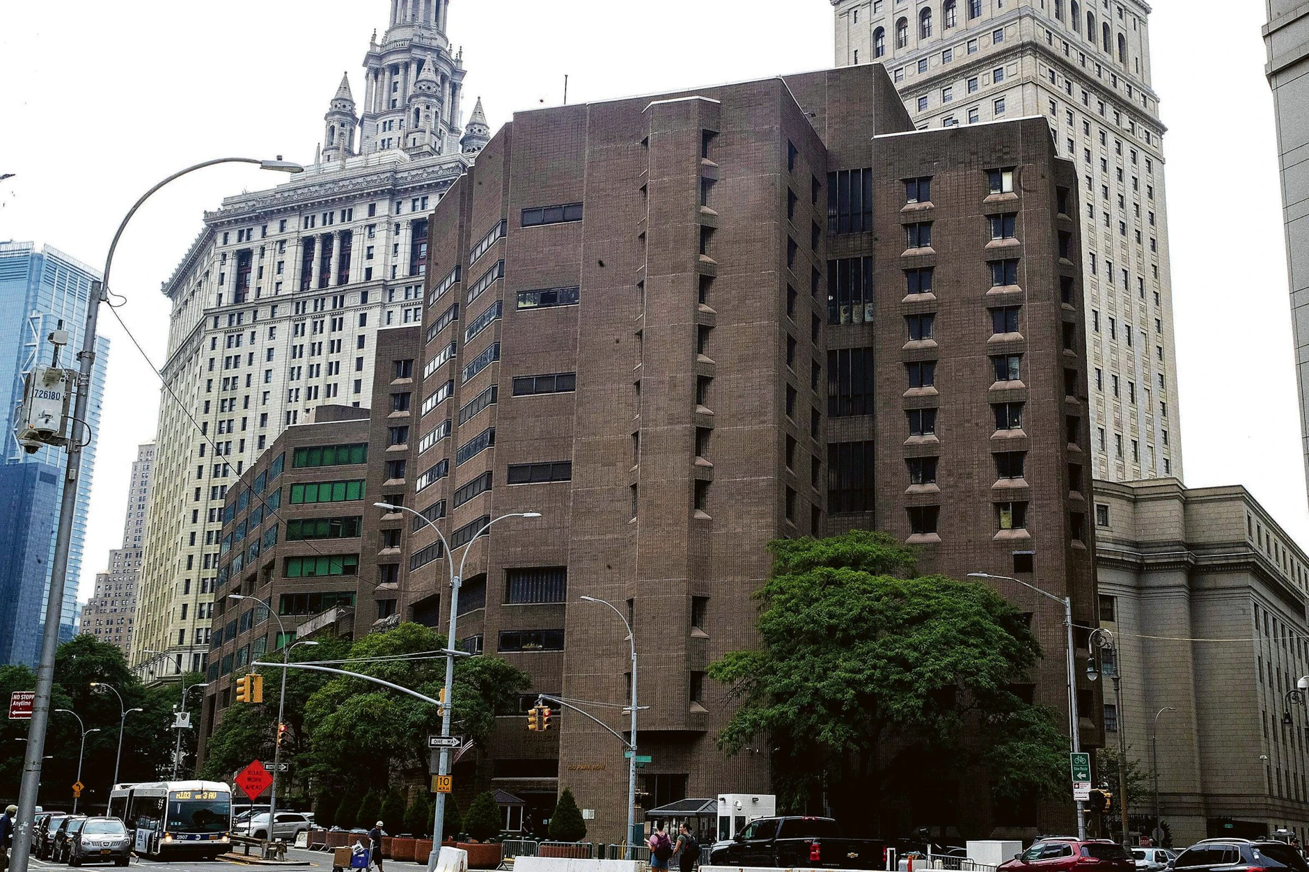 Das Metropolitan Correctional Center in Manhattan, New York: Hier starb Jeffrey Epstein im August 2019.