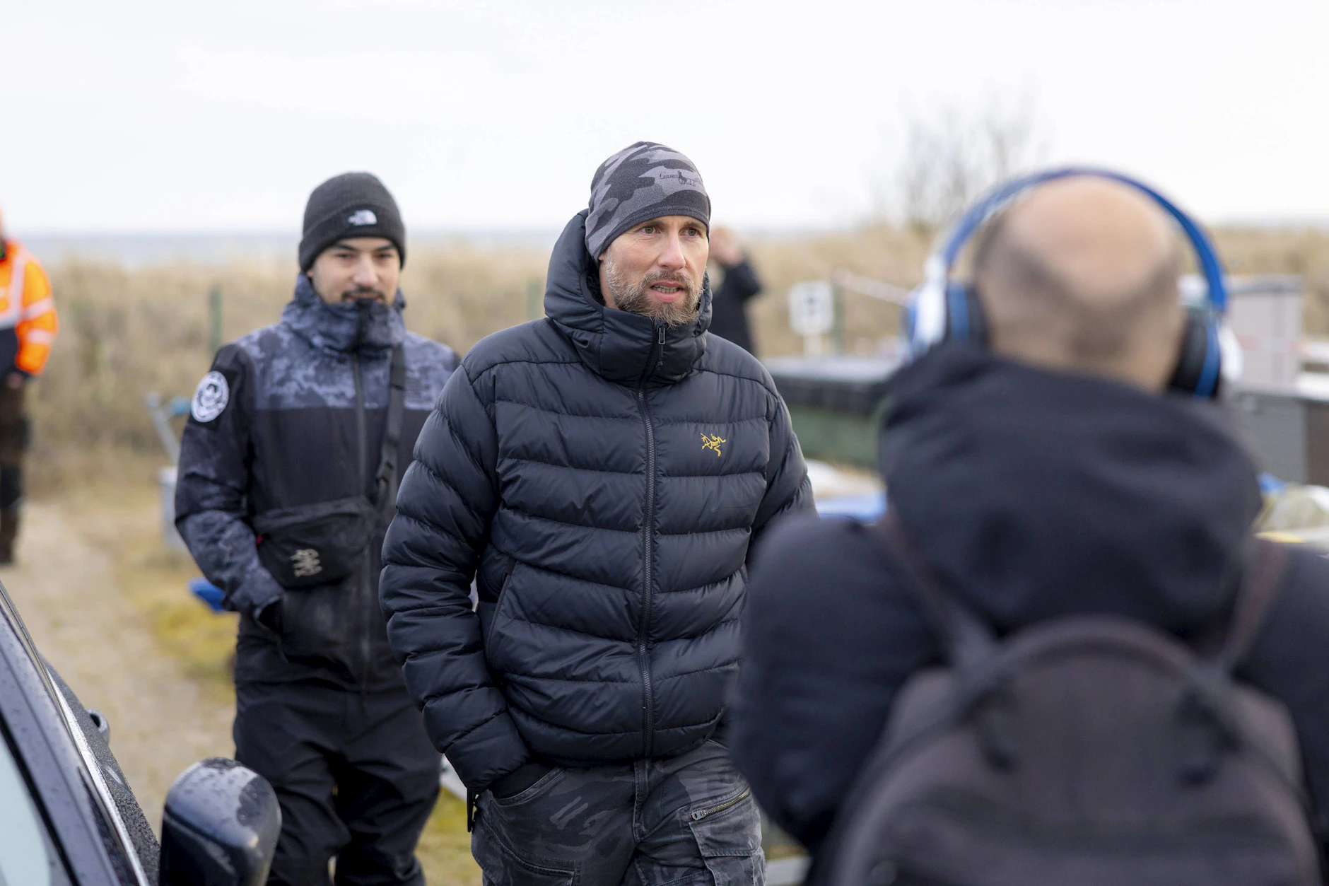 Meeresbiologe Robert Marc Lehmann vor Ort im Einsatz – er tauchte zum Wal und schätzt die Rettungschancen als gering ein.