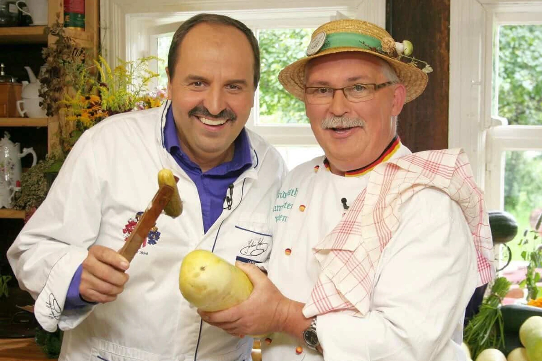 Ein Besuch im Spreewald: Johann Lafer bei Peter Franke