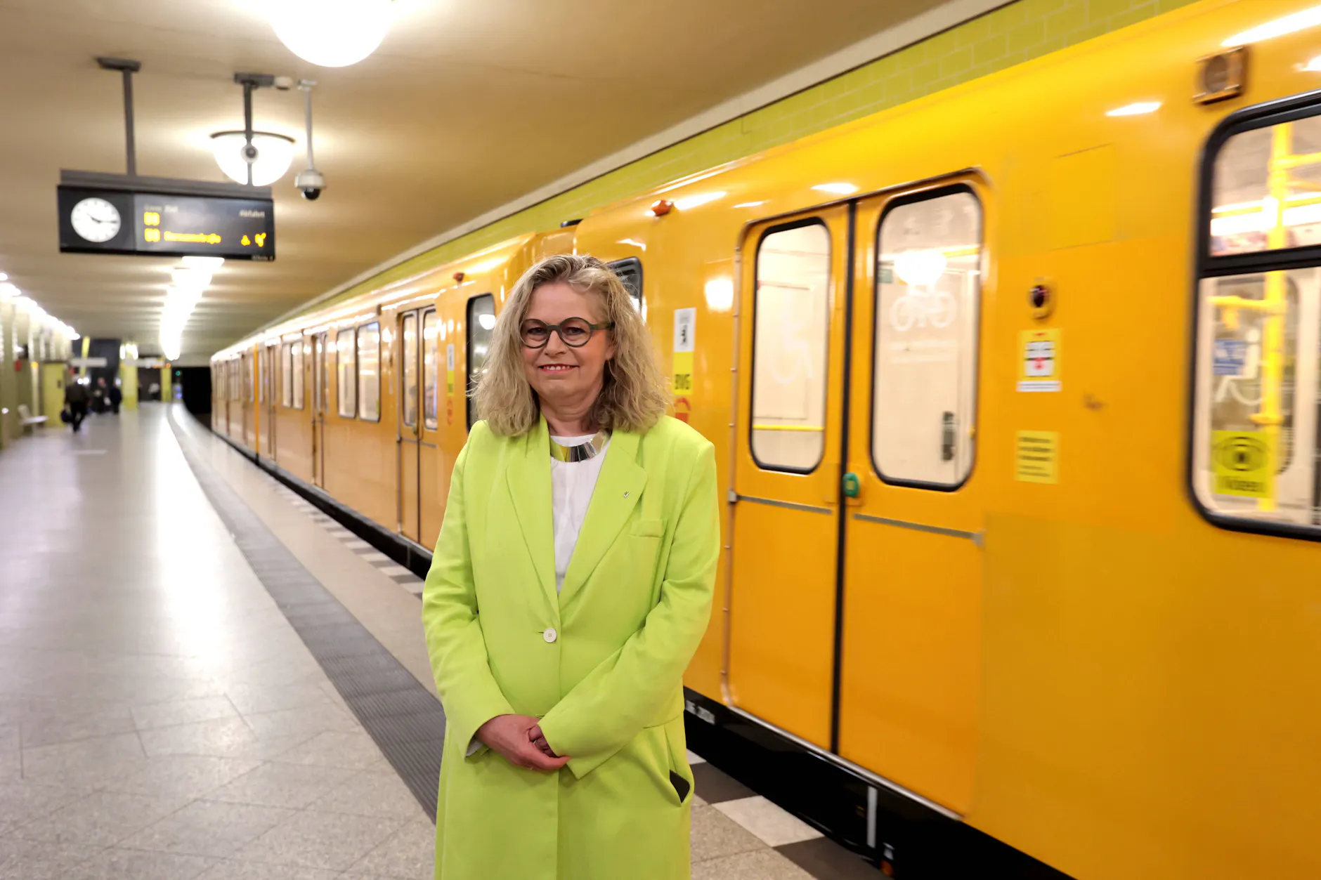 Ute Bonde, Verkehrssenatorin von Berlin, ist aus finanziellen Gründen gegen den Ausbau der U7.