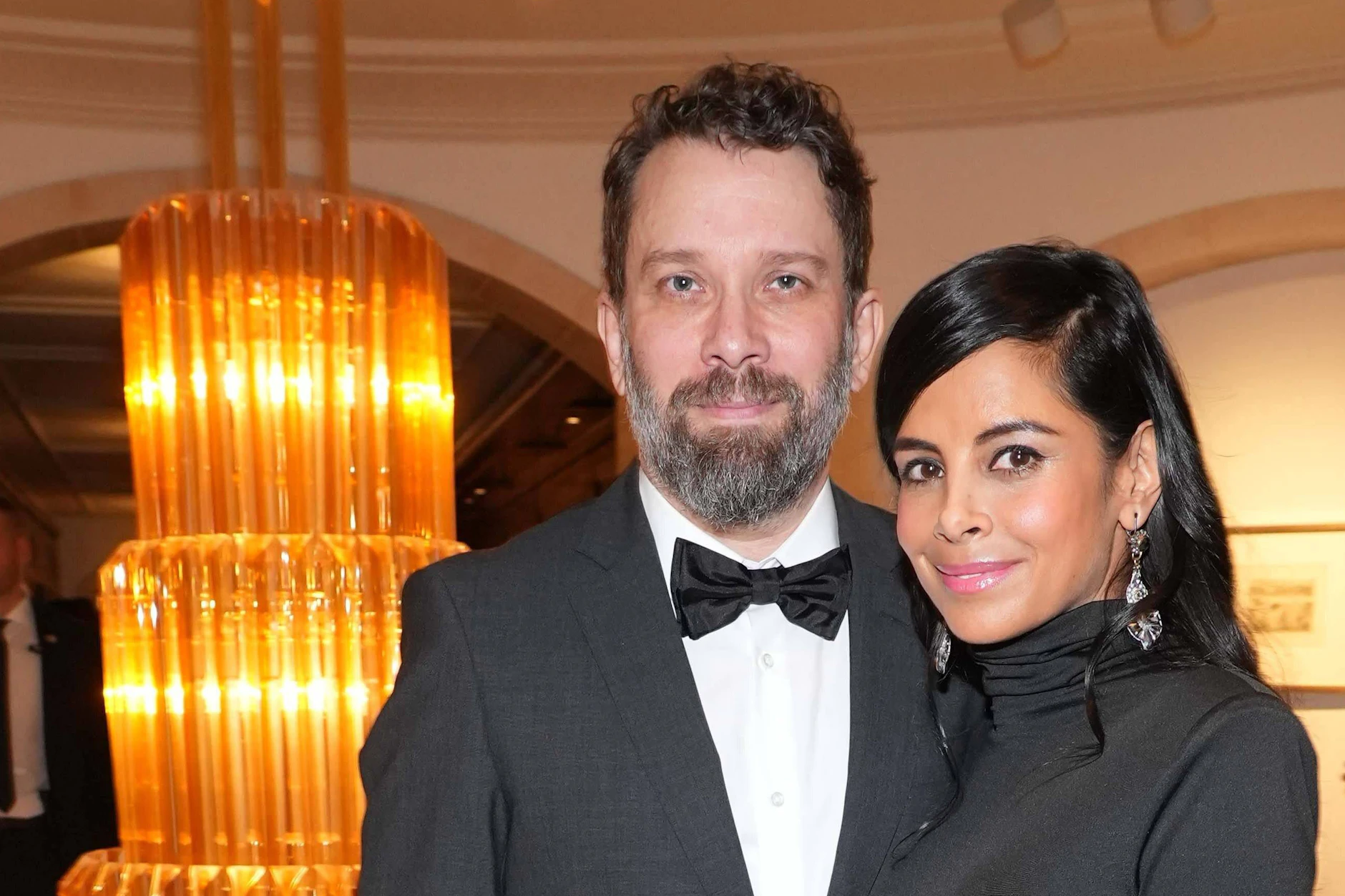 Christian Ulmen und Collien Fernandes beim Bundespresseball 2024