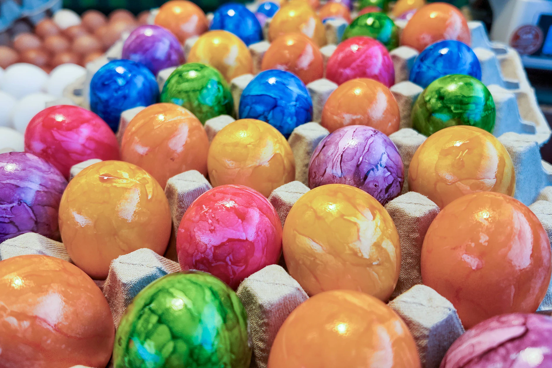 Ostereier könnten knapp werden, sagt ein Experte.