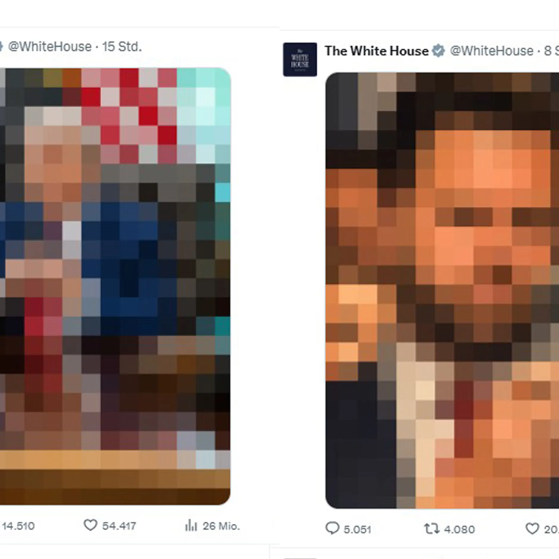 Image - Raketen, Streiks und Pixel-Bilder: Das gefährliche Rätselspiel des Weißen Hauses