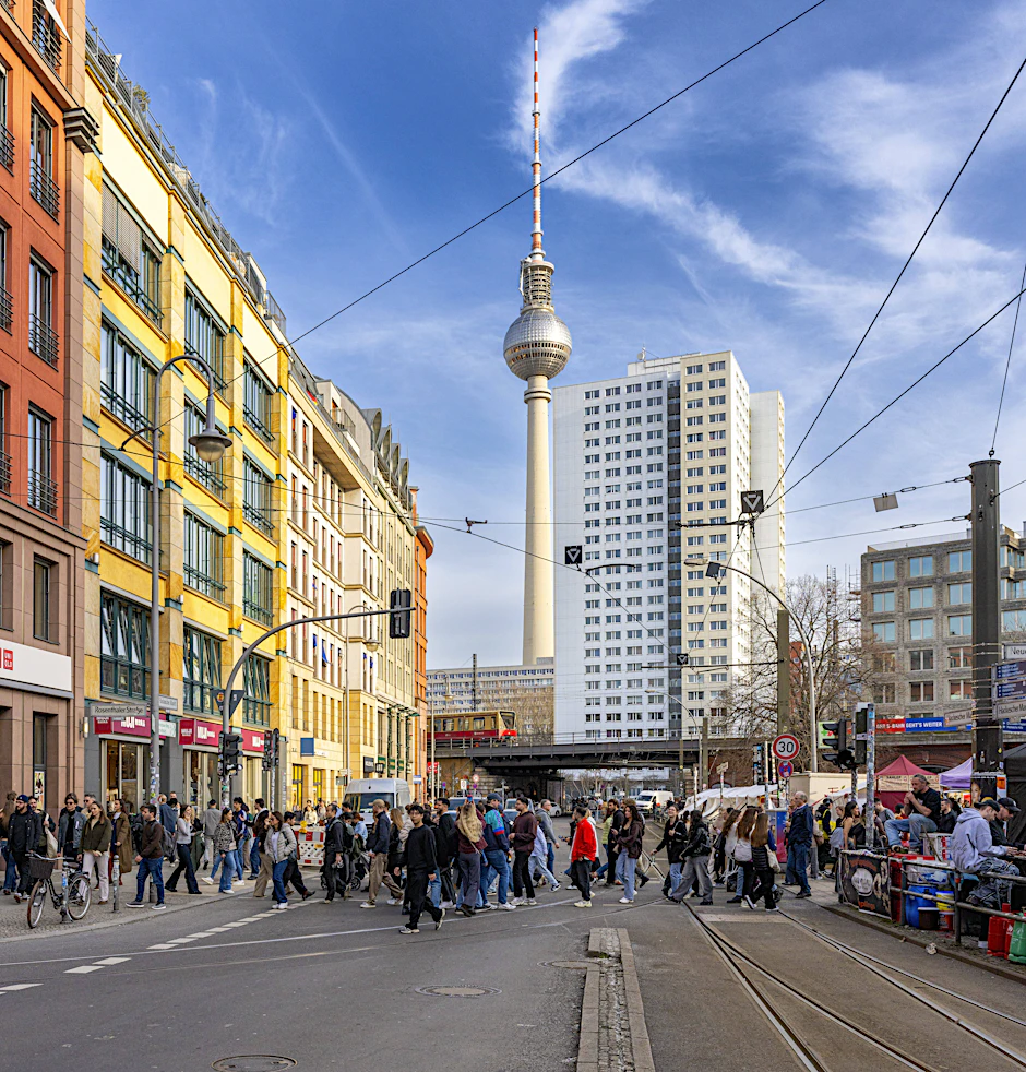 Rund um den Hackeschen Markt gab es am Freitagvormittag einen Stromausfall in Berlin.