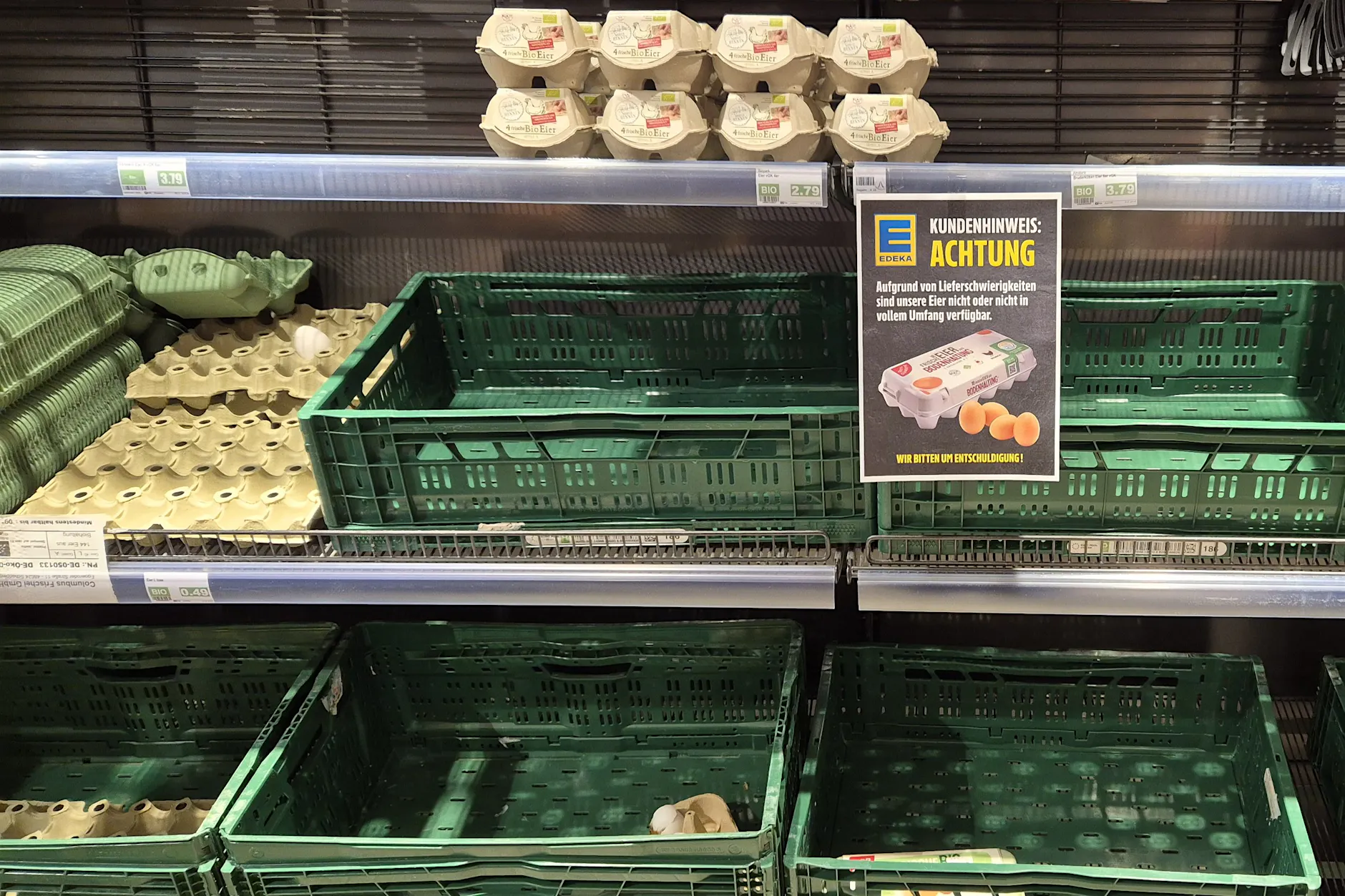 Kurz vor Ostern bleiben die Eier knapp: Geflügel-Krankheit breitet sich aus