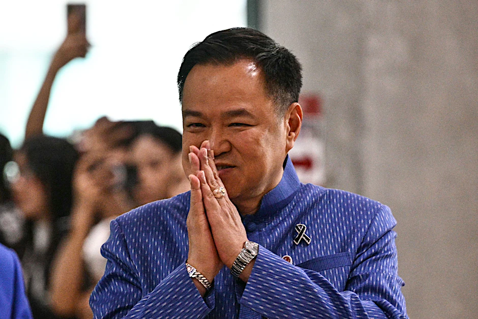 Thailands Premierminister Anutin Charnvirakul 